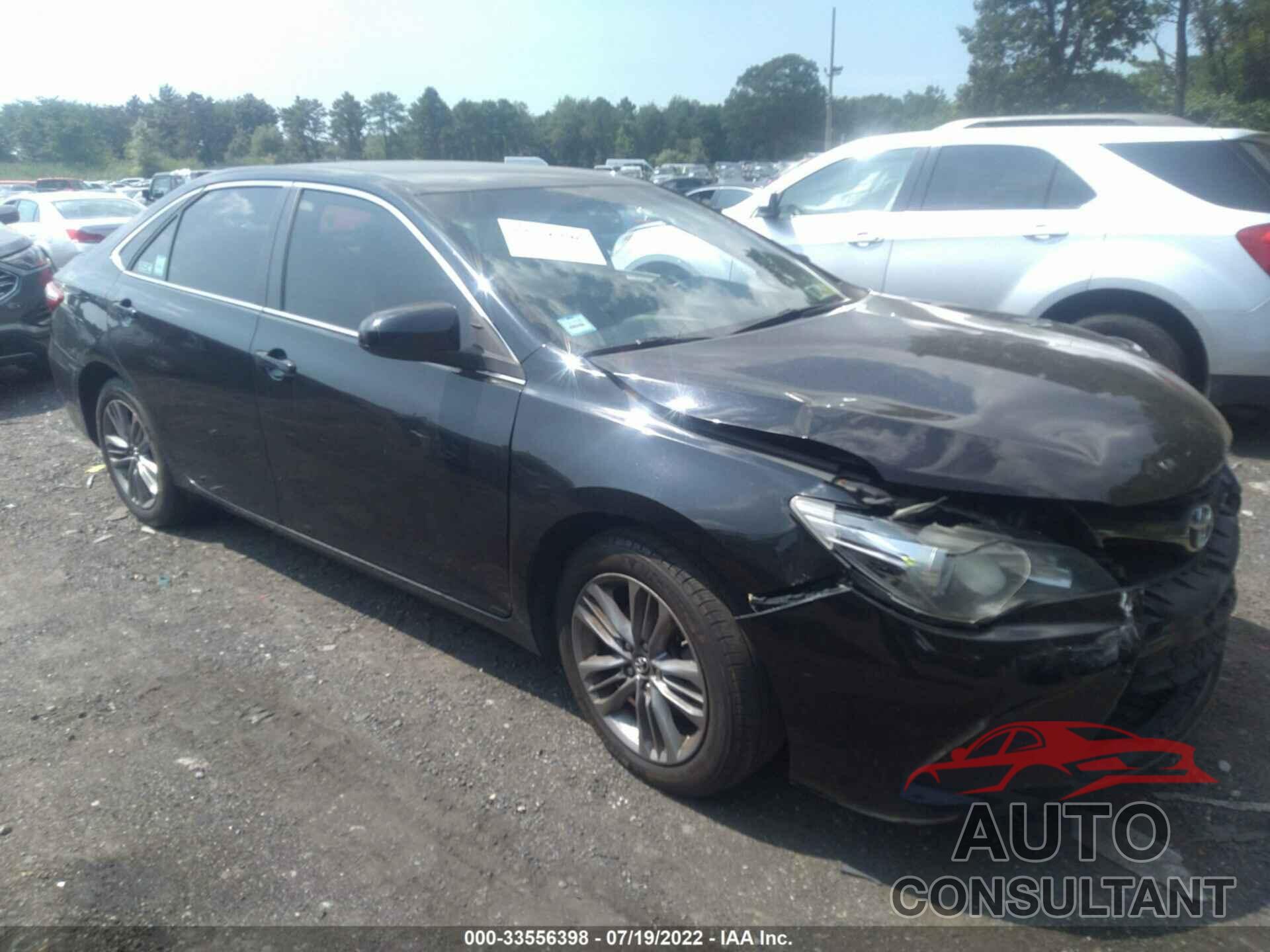 TOYOTA CAMRY 2017 - 4T1BF1FK8HU681515