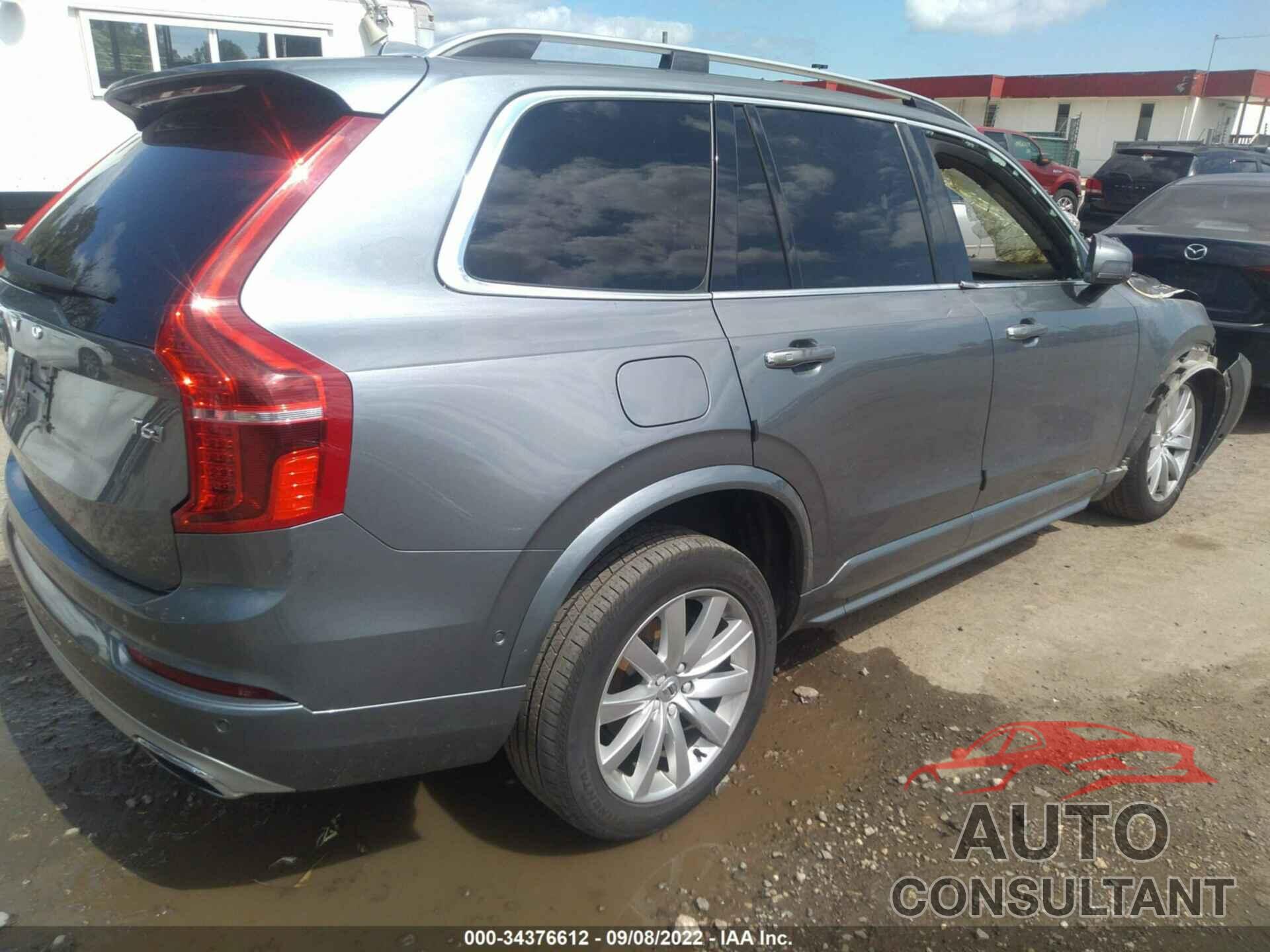 VOLVO XC90 2016 - YV4A22PK5G1017010