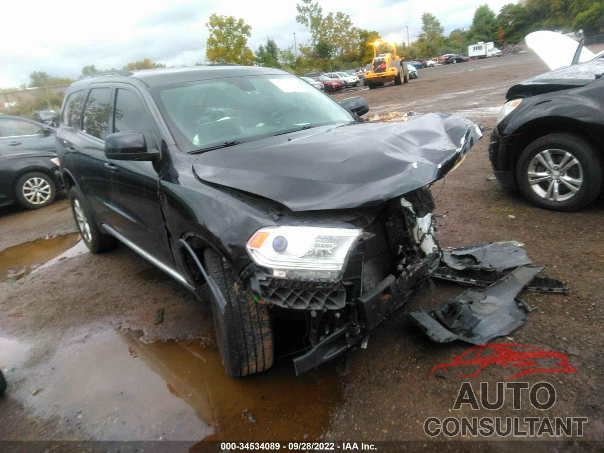 DODGE DURANGO 2016 - 1C4RDJAG7GC486022