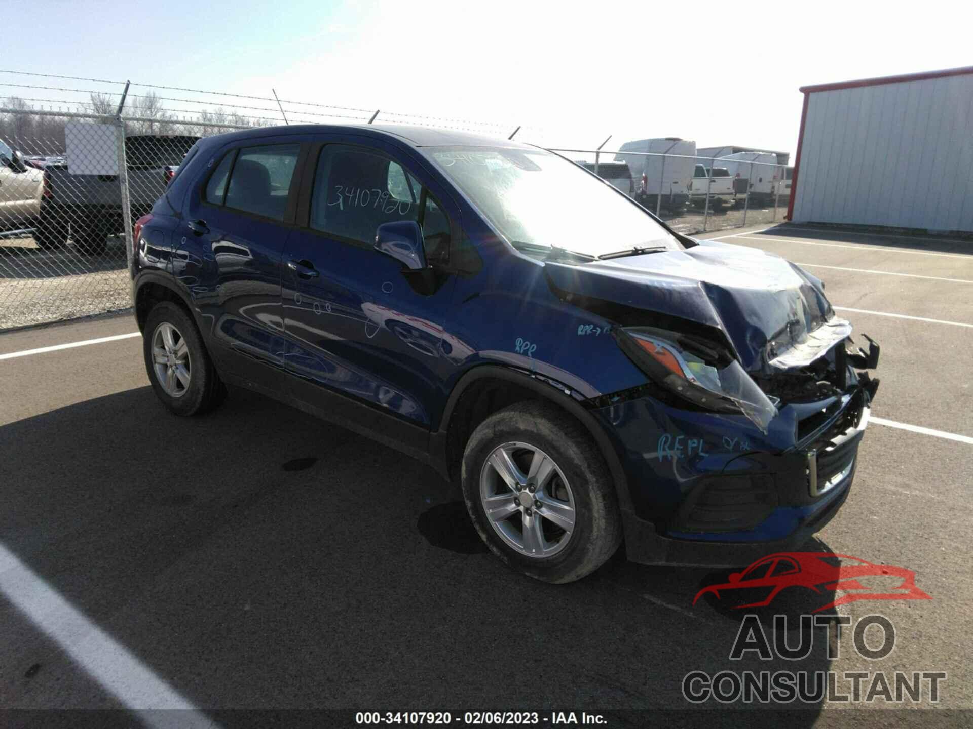 CHEVROLET TRAX 2017 - 3GNCJNSB6HL176076