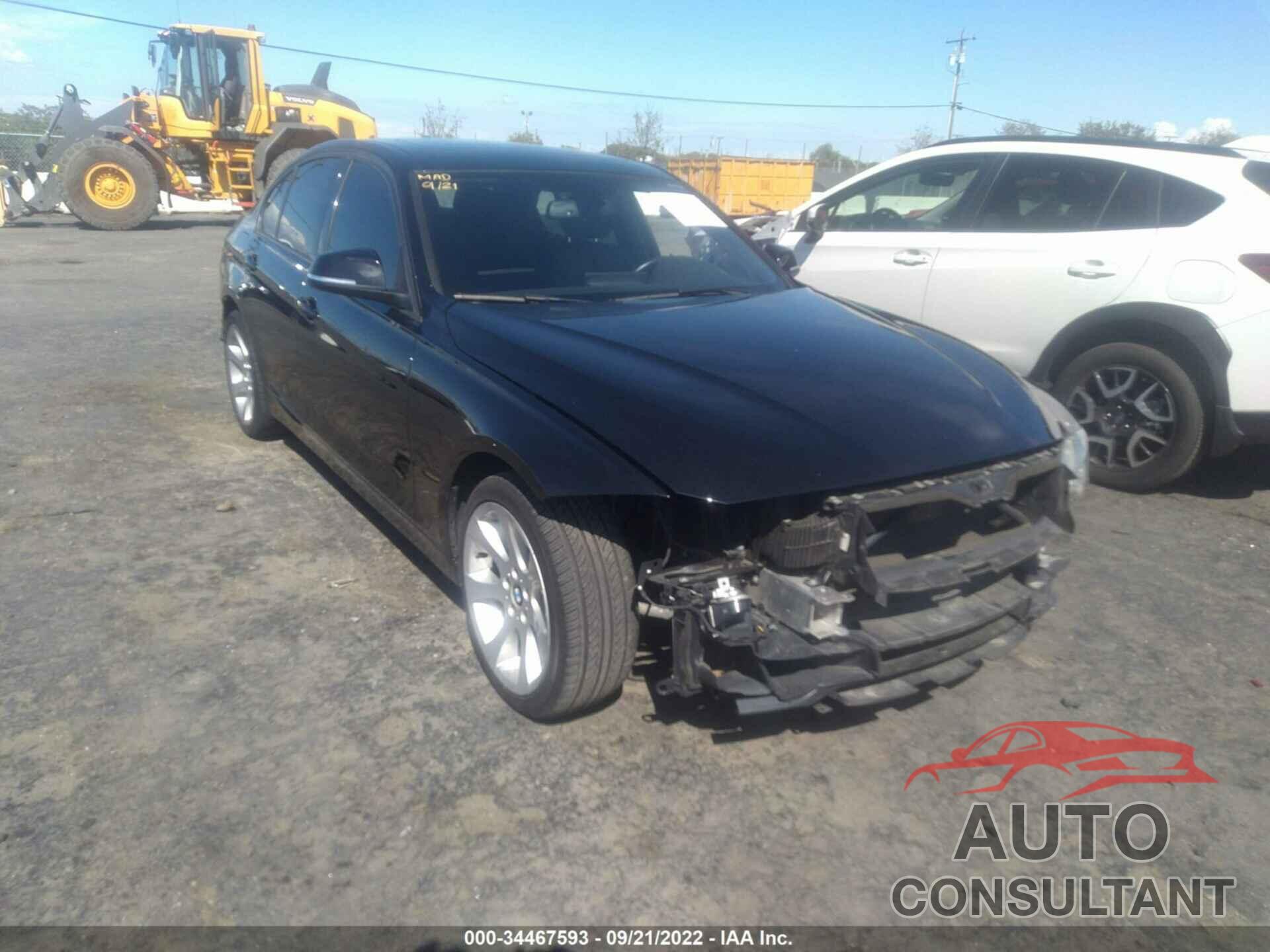 BMW 3 SERIES 2016 - WBA8E9C50GK644626