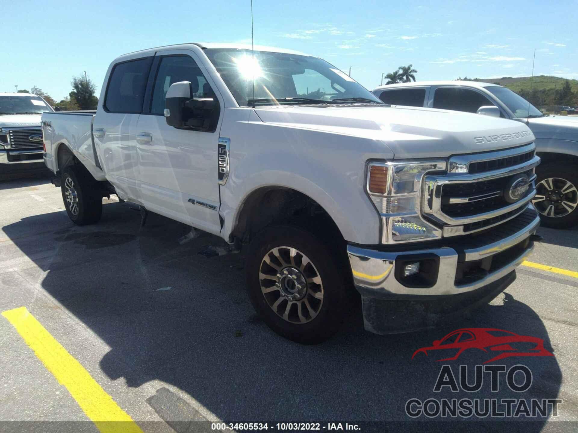 FORD SUPER DUTY F-250 SRW 2021 - 1FT7W2BT3MED42440