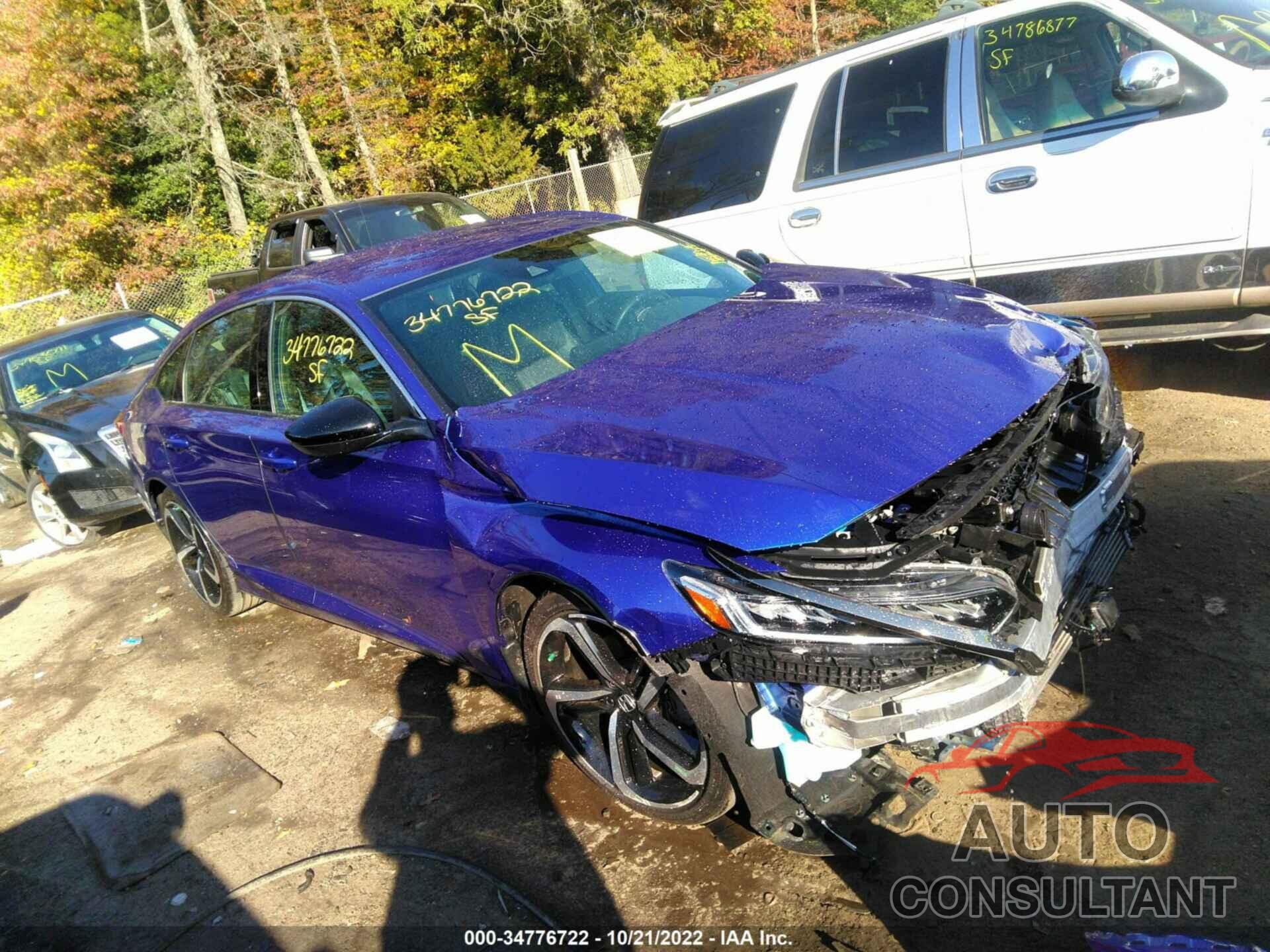 HONDA ACCORD SEDAN 2021 - 1HGCV1F3XMA051321