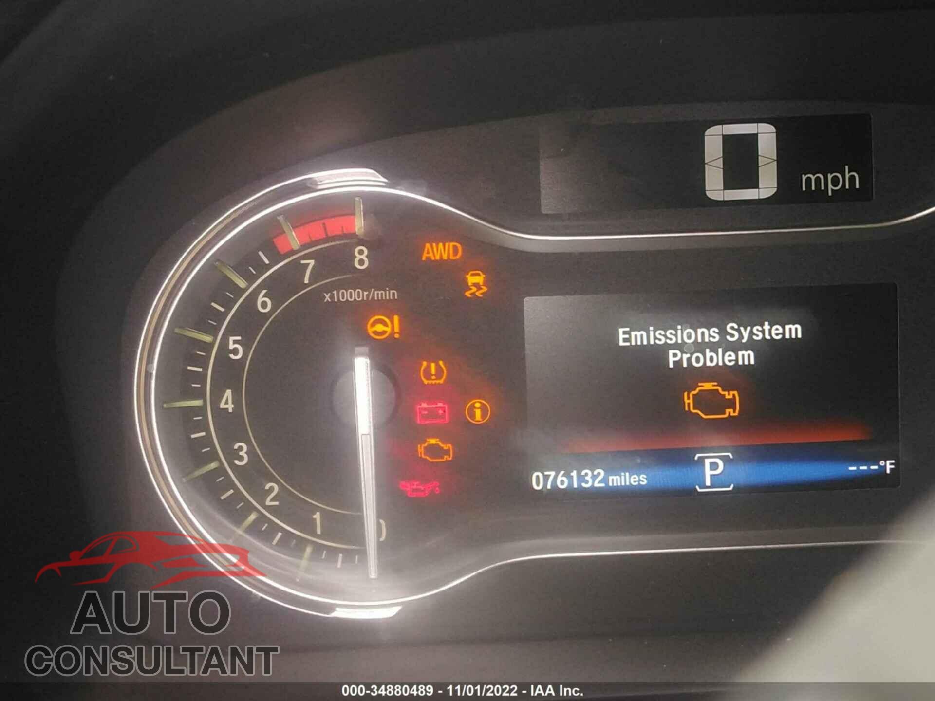 HONDA PILOT 2016 - 5FNYF6H80GB010148