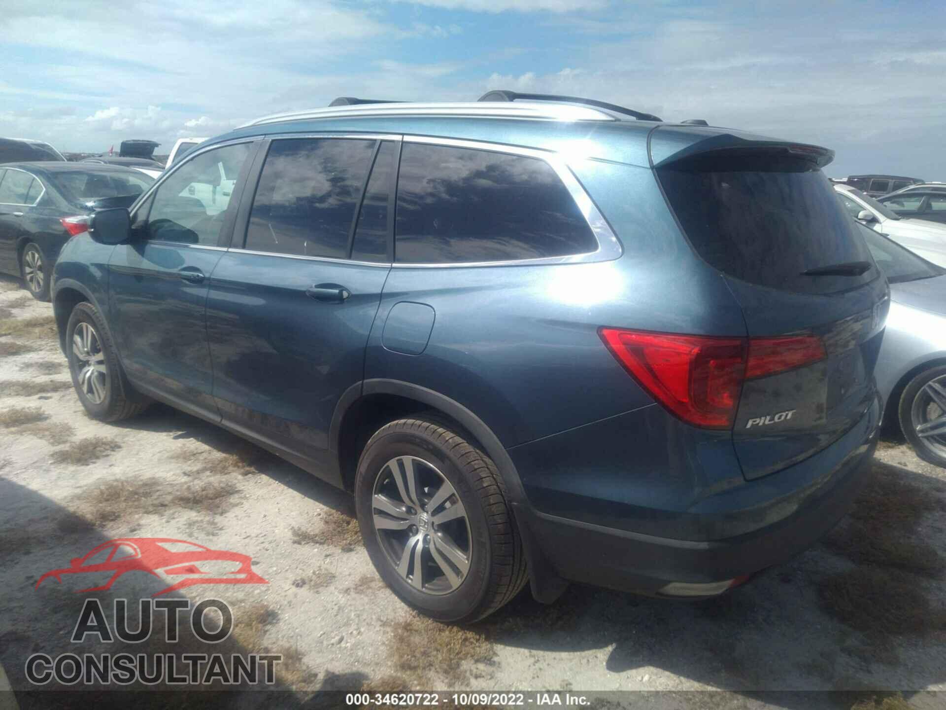 HONDA PILOT 2017 - 5FNYF6H62HB035648
