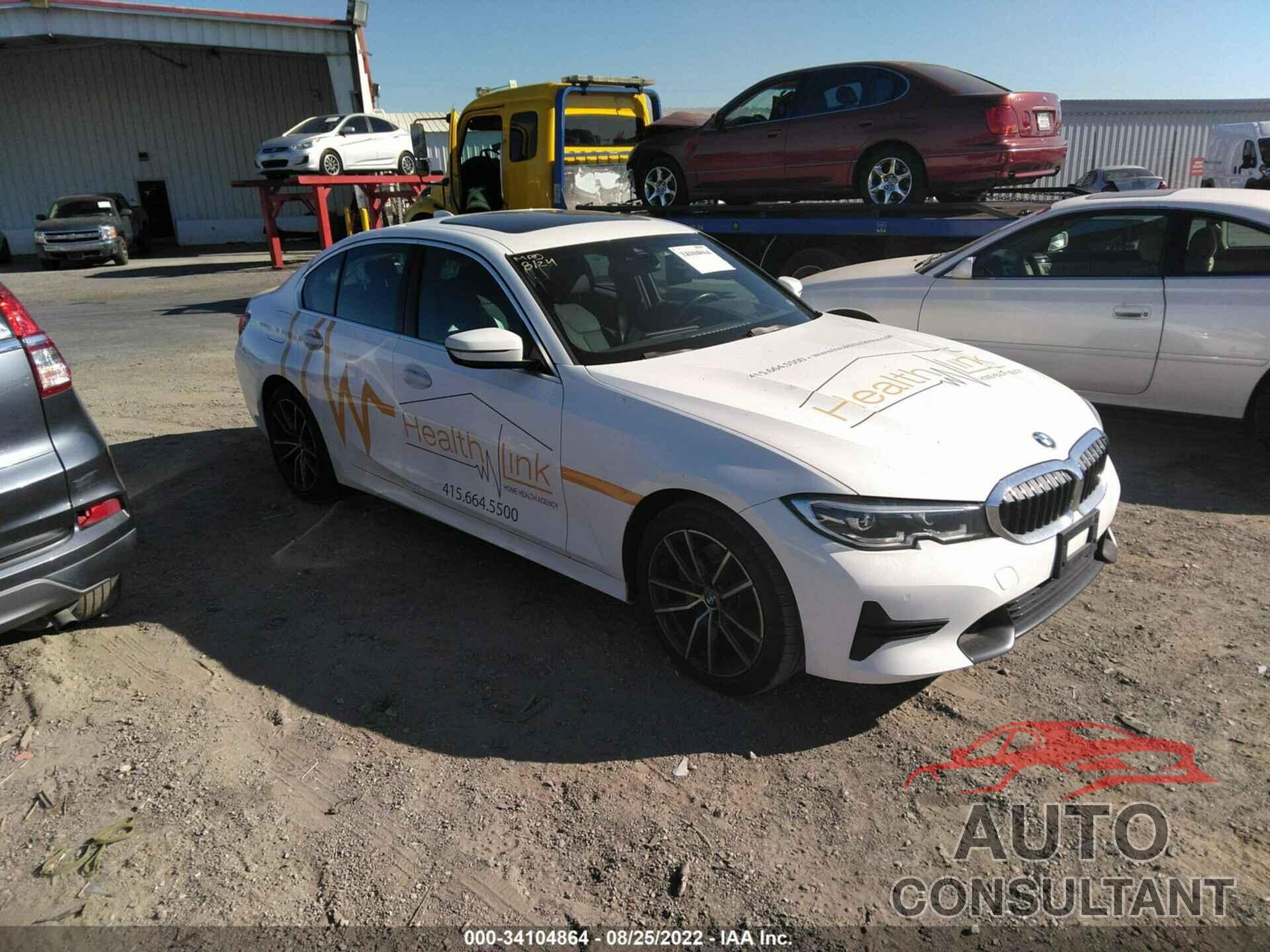BMW 3 SERIES 2020 - 3MW5R1J06L8B12597