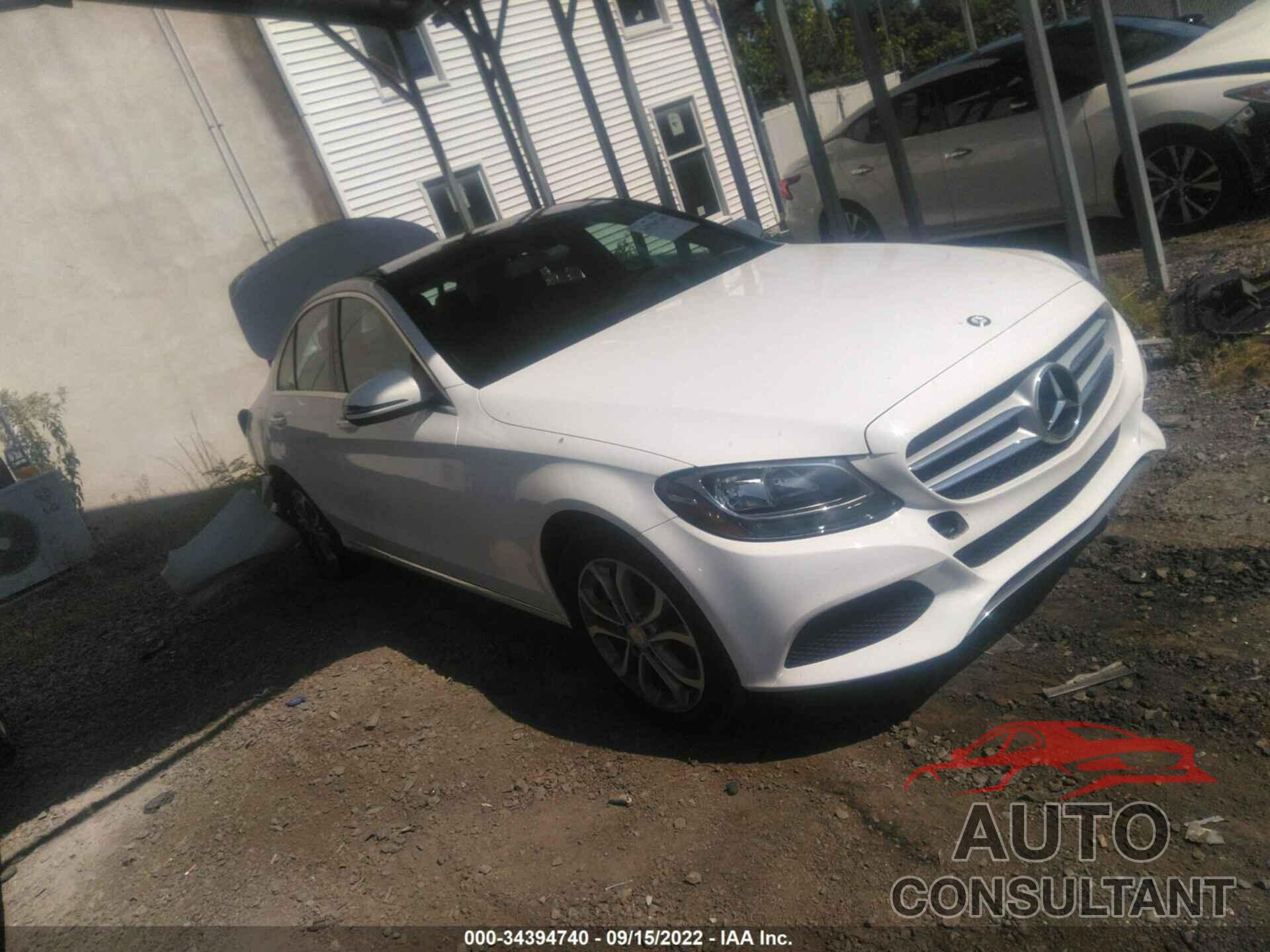MERCEDES-BENZ C-CLASS 2016 - 55SWF4KB4GU097311