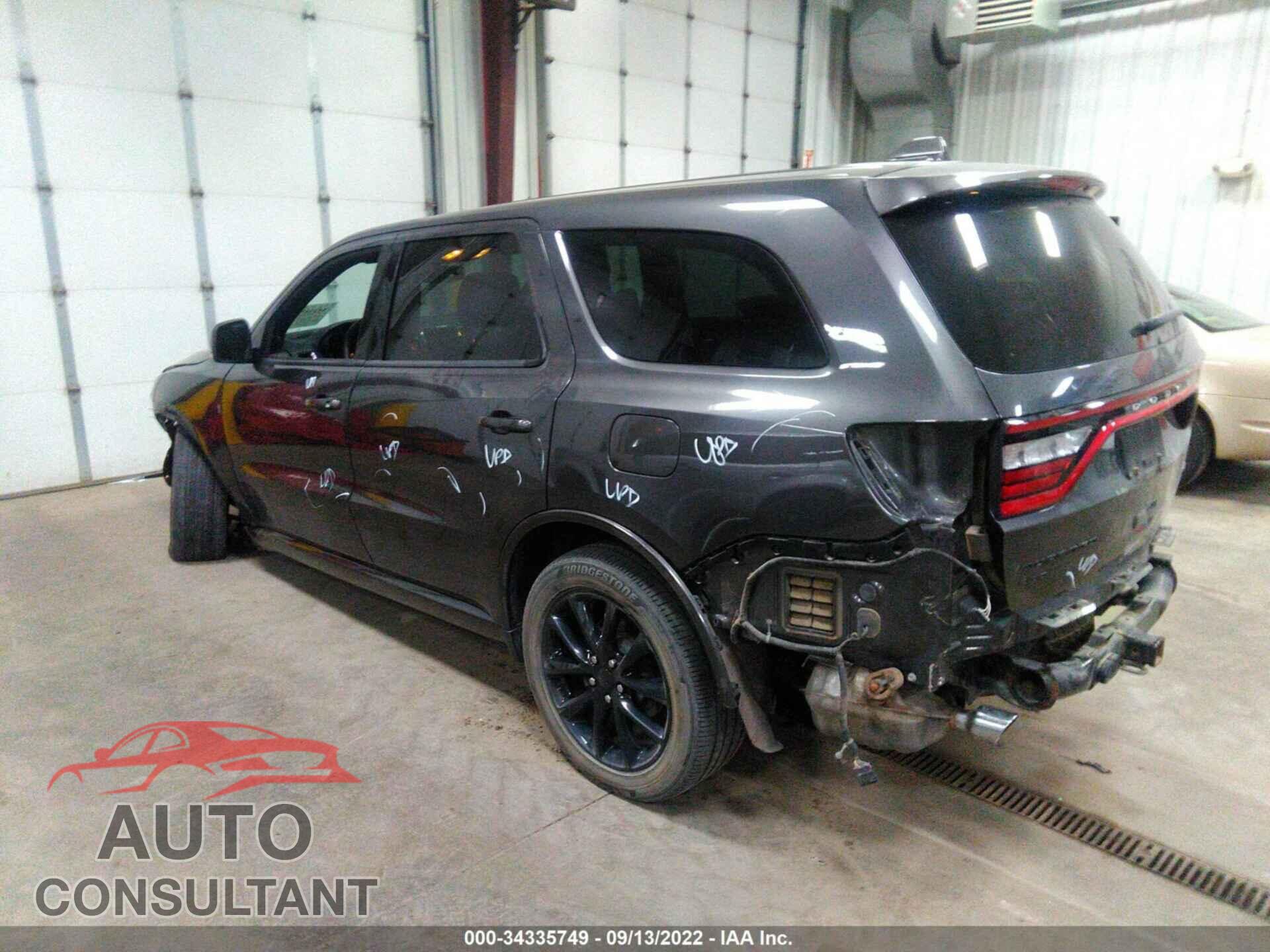 DODGE DURANGO 2017 - 1C4RDJDG7HC891200