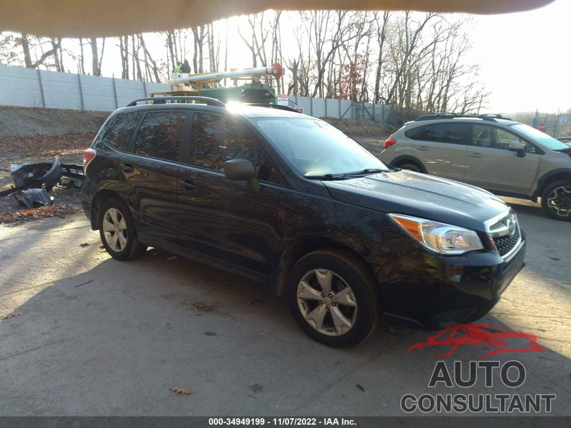 SUBARU FORESTER 2015 - JF2SJABC2FH480315