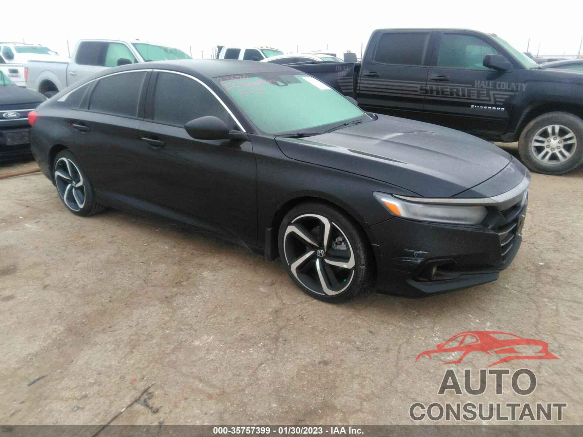 HONDA ACCORD SEDAN 2022 - 1HGCV1F37NA086724