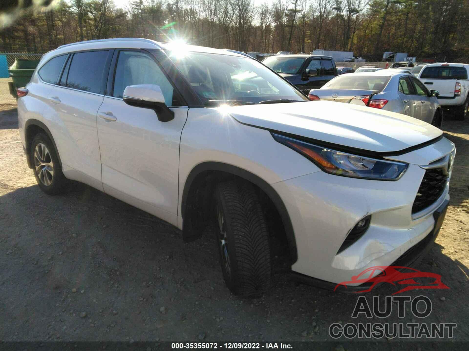 TOYOTA HIGHLANDER 2020 - 5TDHZRBH0LS036532