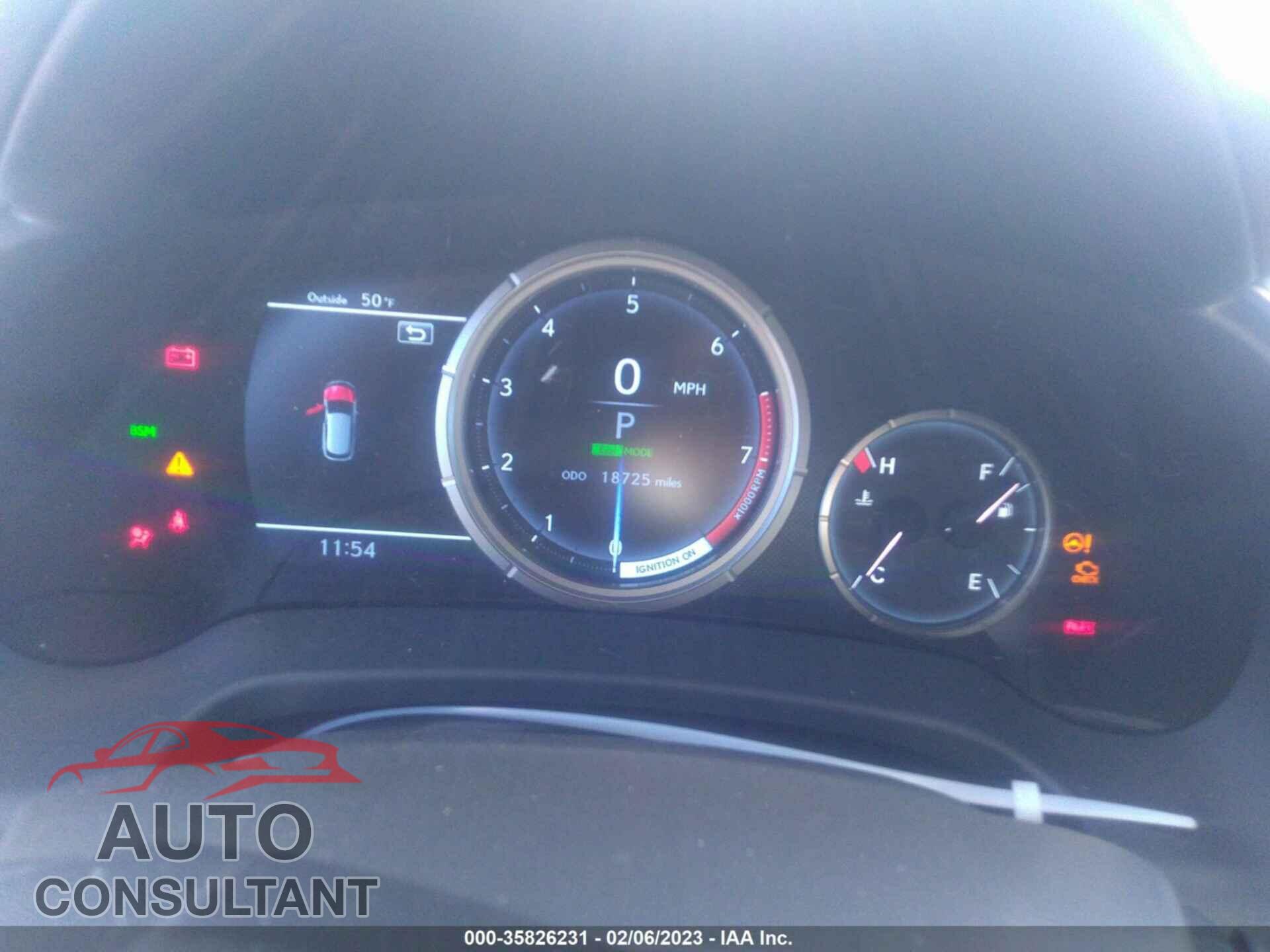 LEXUS RX 2021 - 2T2YZMDA4MC278409