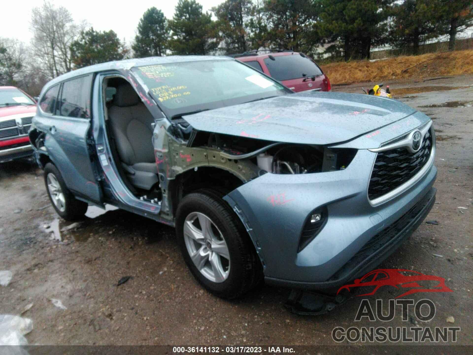 TOYOTA HIGHLANDER 2021 - 5TDBZRBH5MS148685