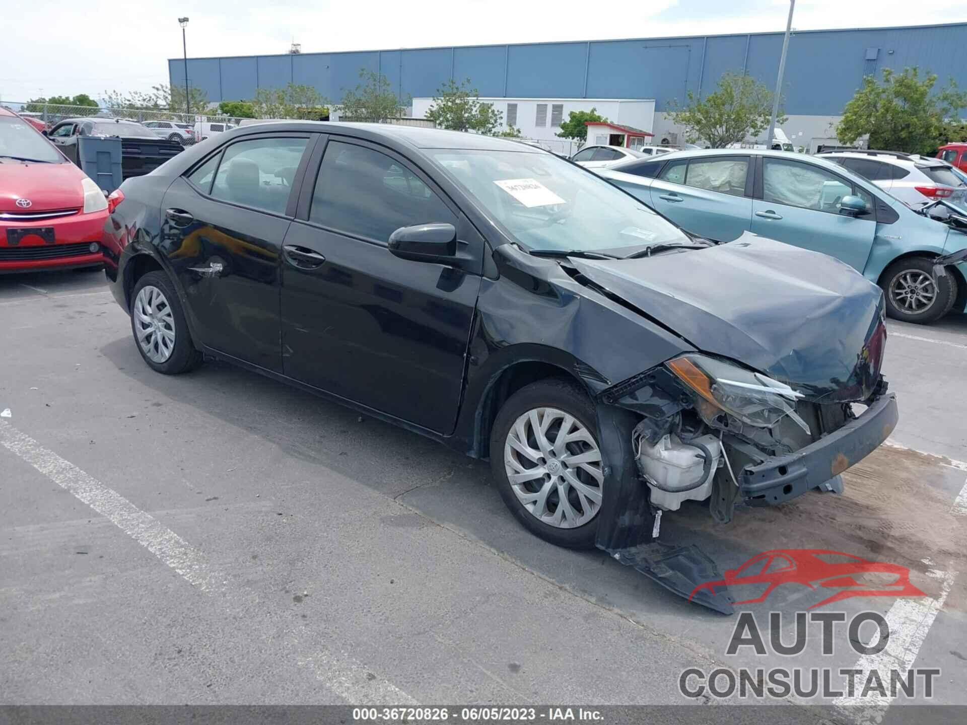 TOYOTA COROLLA 2019 - 5YFBURHE2KP941881