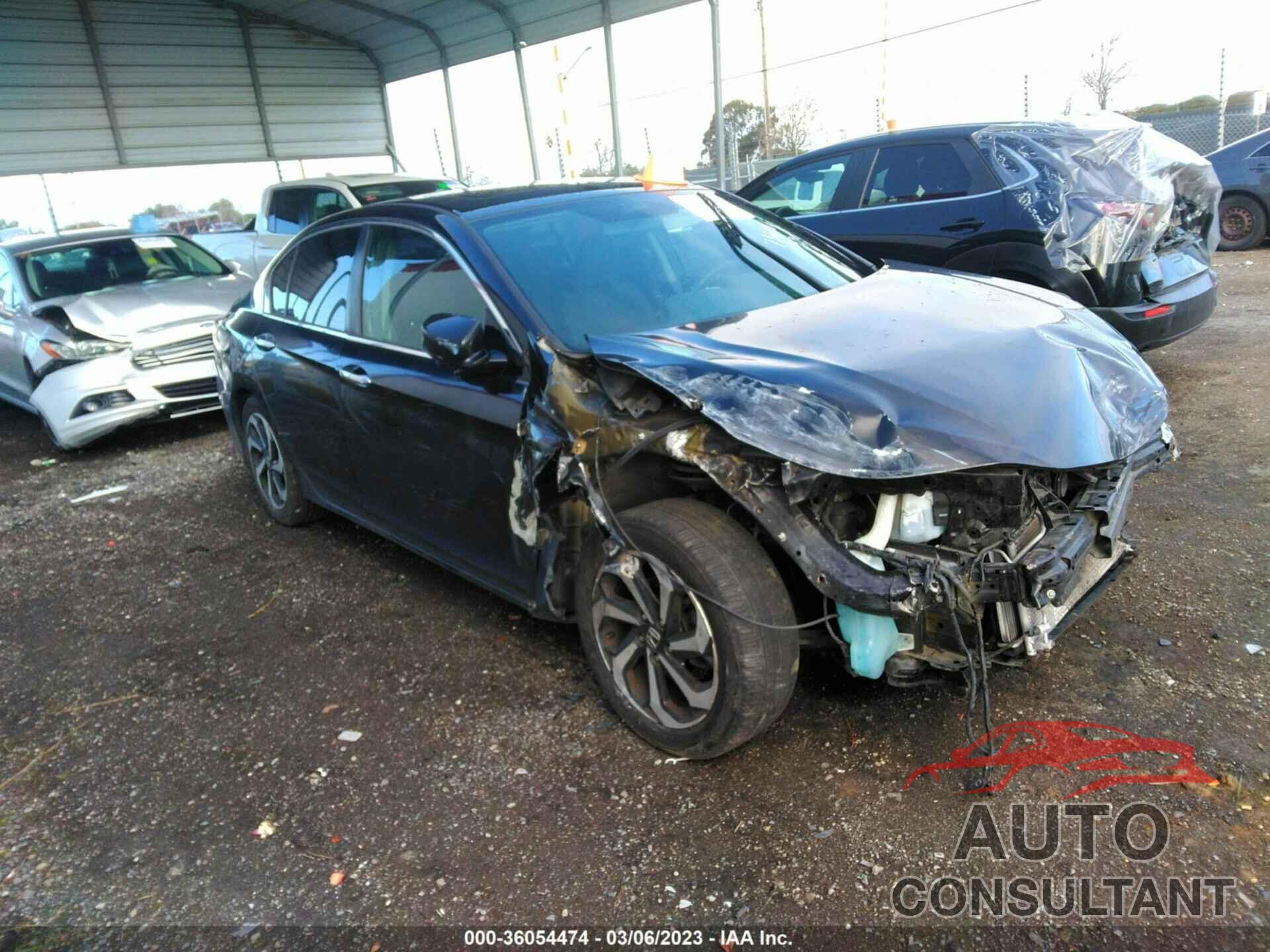 HONDA ACCORD SEDAN 2016 - 1HGCR2F74GA160231