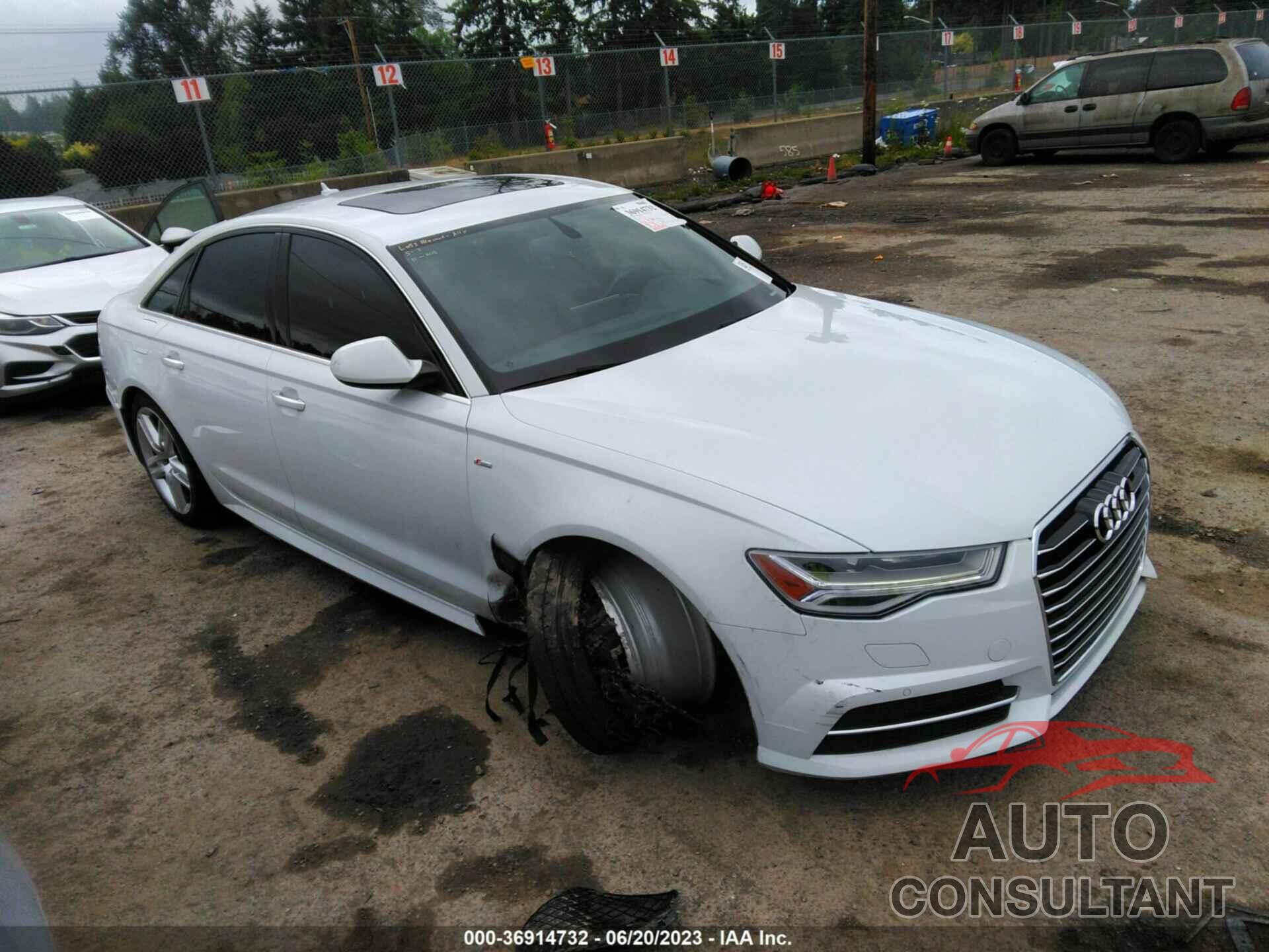 AUDI A6 2016 - WAUGFAFC6GN033230