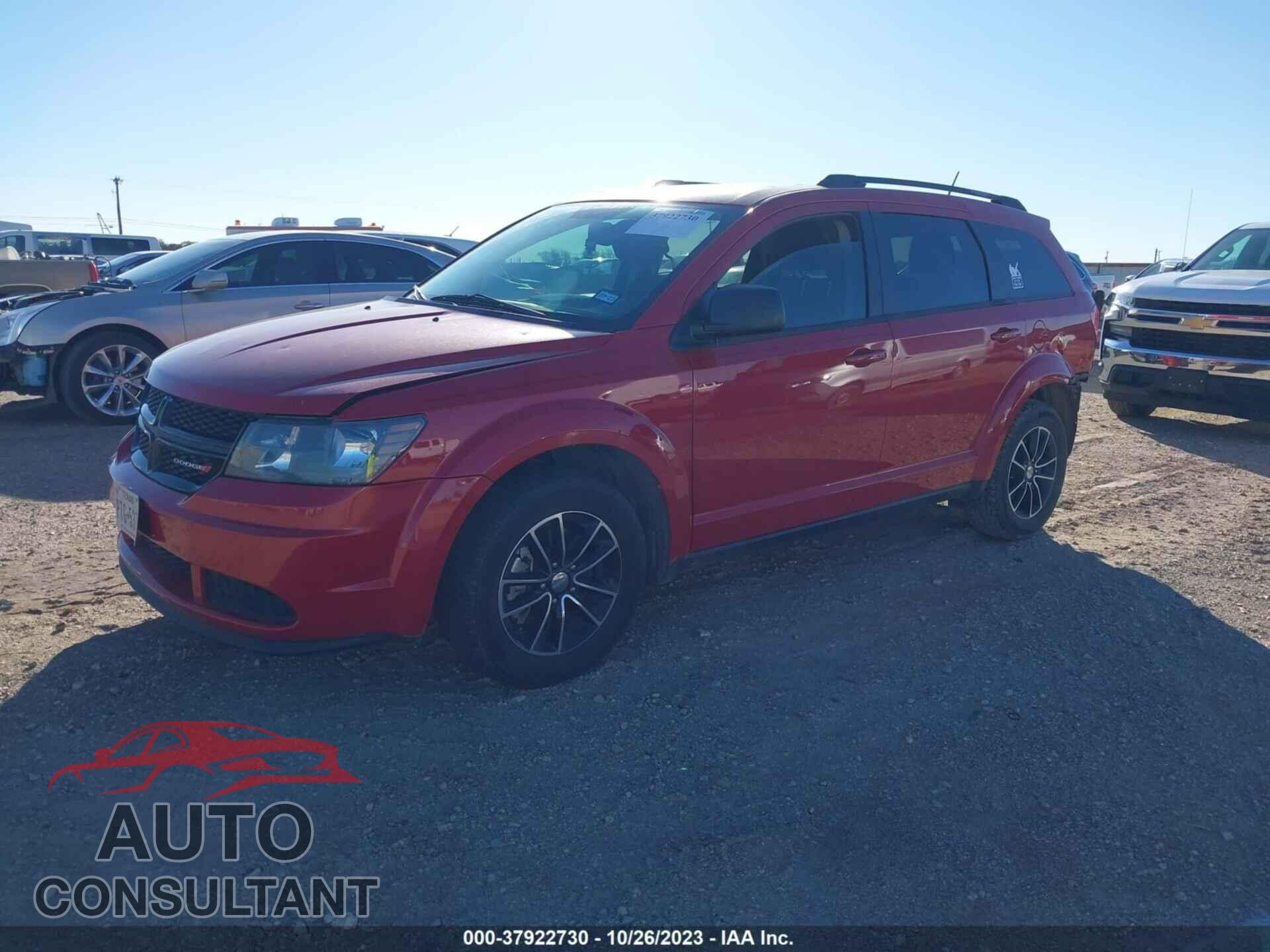 DODGE JOURNEY 2017 - 3C4PDCAB3HT609652