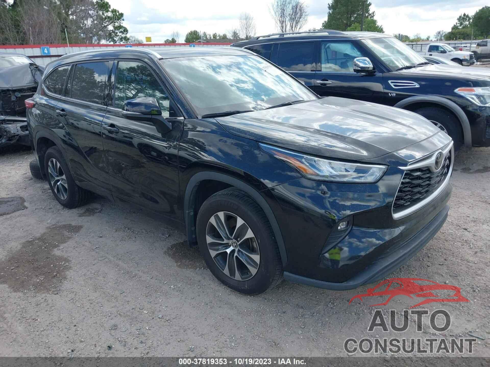 TOYOTA HIGHLANDER 2020 - 5TDGZRBH6LS507904