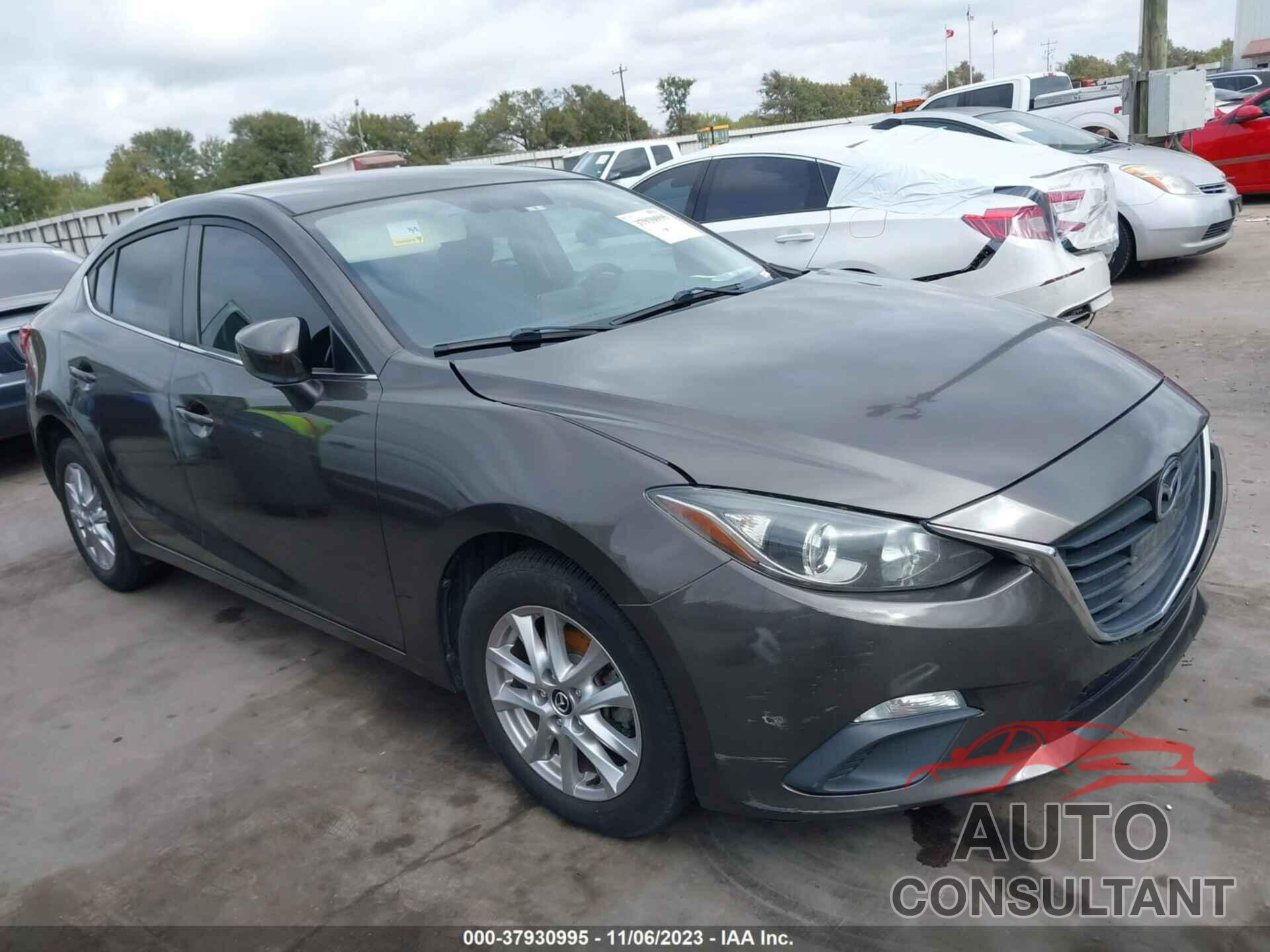 MAZDA MAZDA3 2016 - JM1BM1U73G1315177