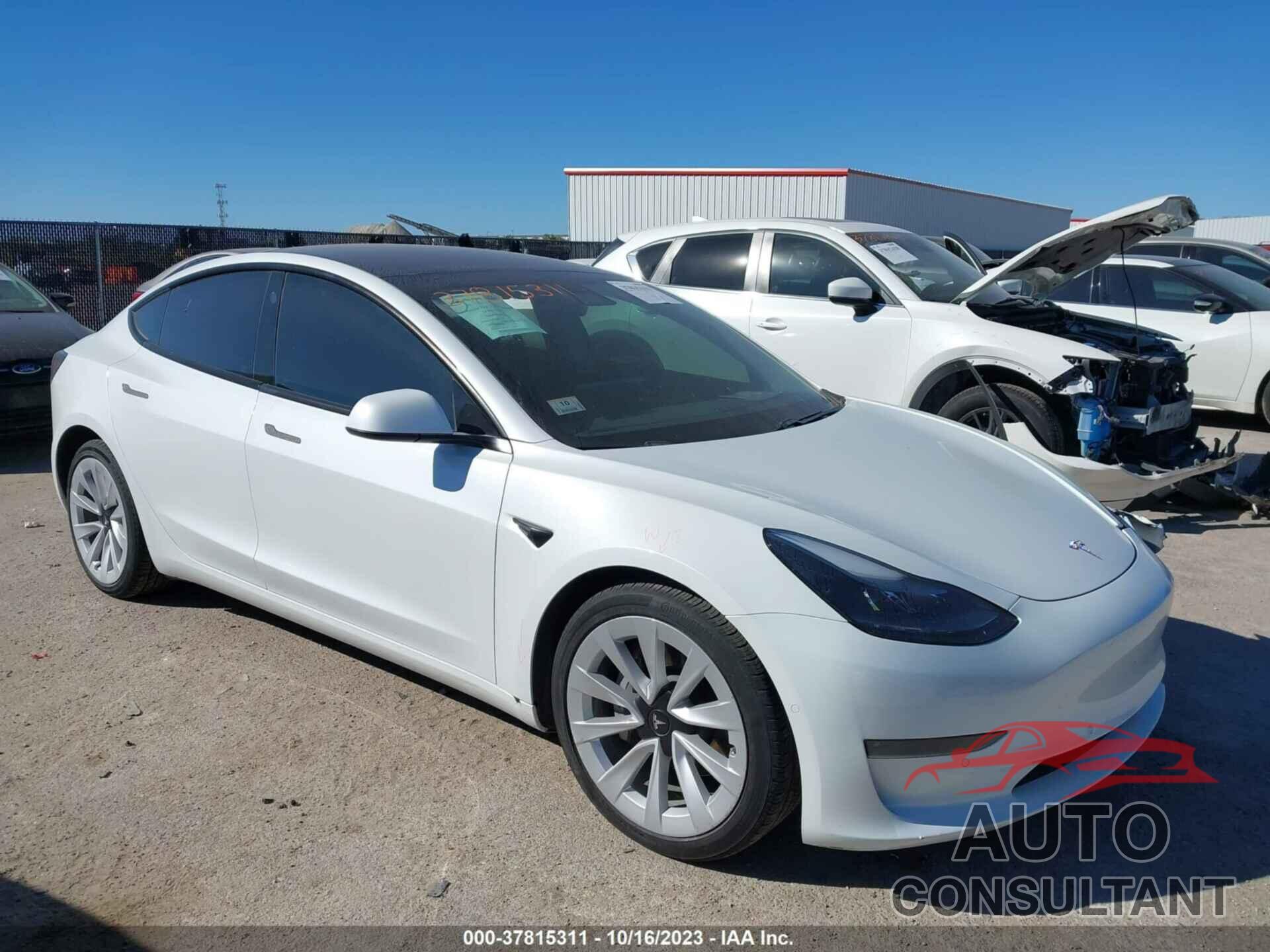 TESLA MODEL 3 2021 - 5YJ3E1EA5MF058134