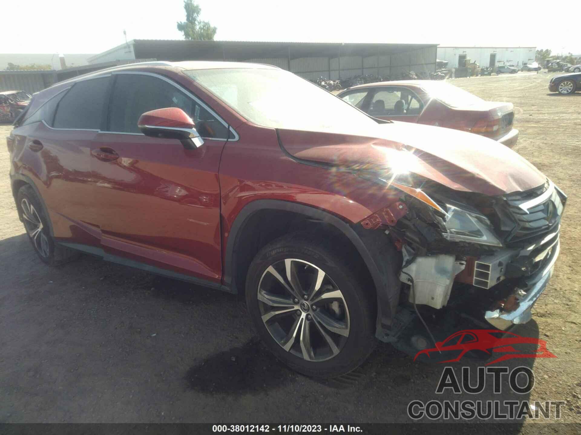 LEXUS RX 2019 - JTJGZKCA9K2010163