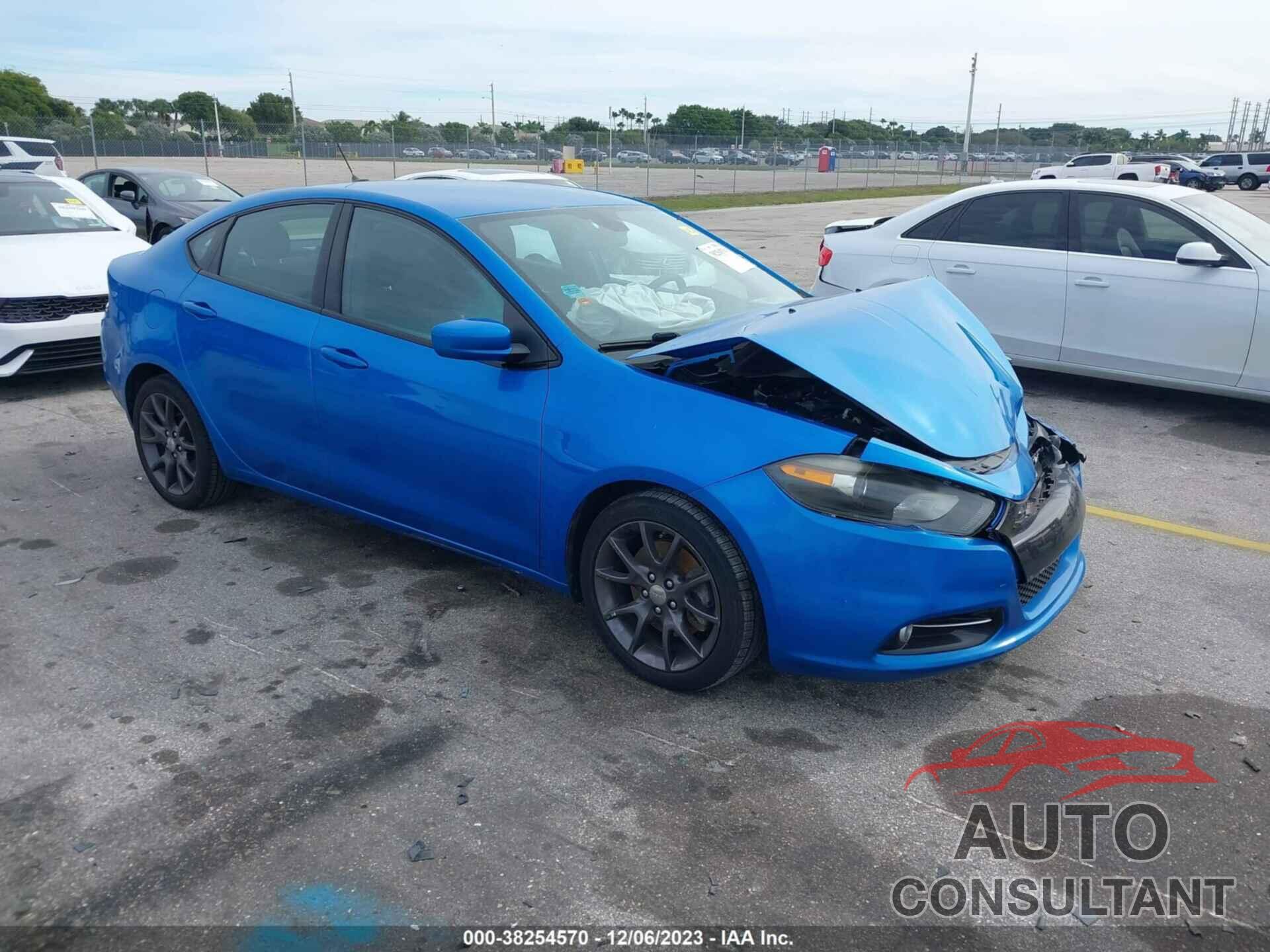 DODGE DART 2016 - 1C3CDFBB4GD540395