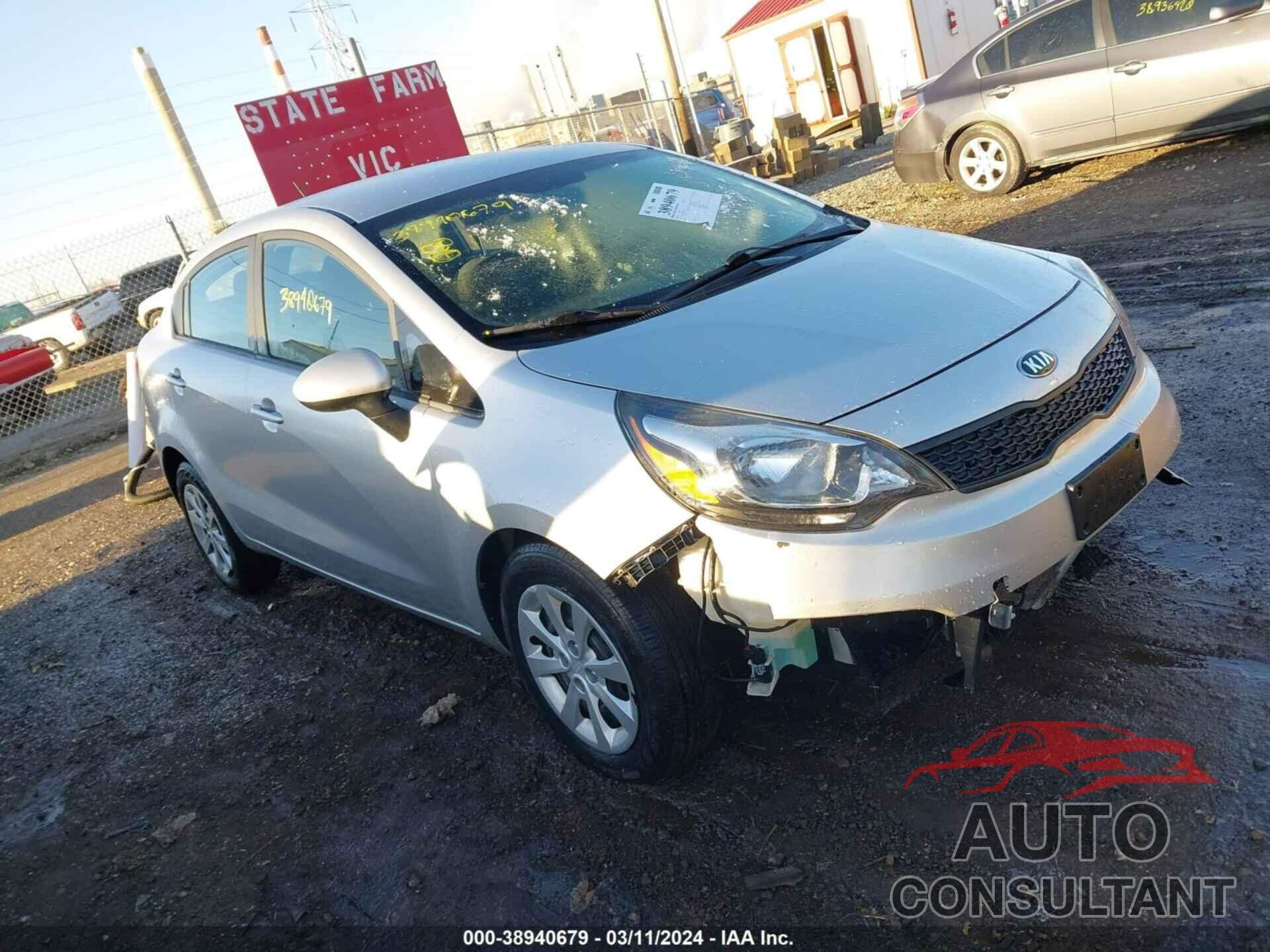 KIA RIO 2017 - KNADM4A30H6119730