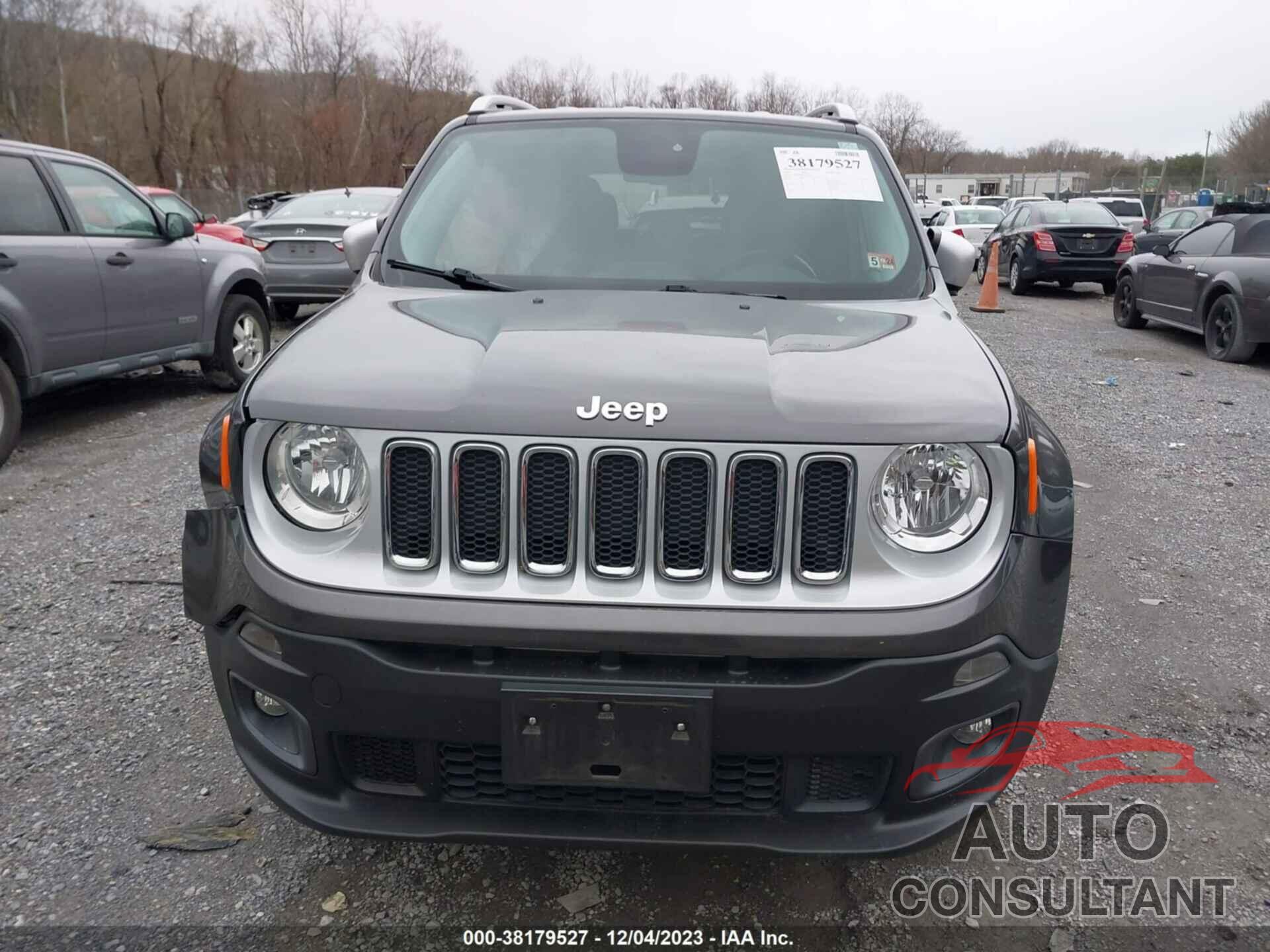 JEEP RENEGADE 2016 - ZACCJBDT6GPD08451