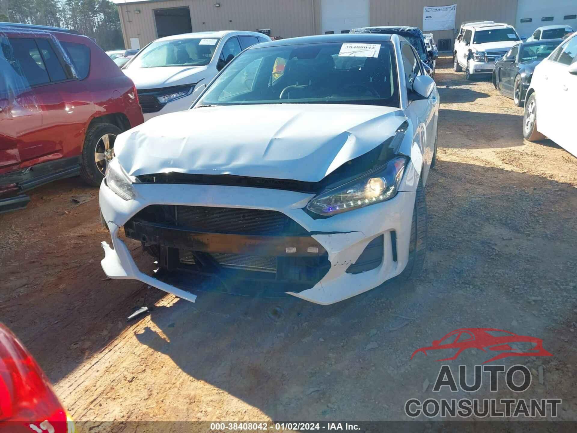 HYUNDAI VELOSTER 2019 - KMHTG6AF1KU009666