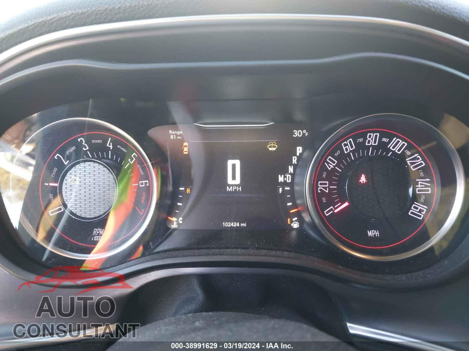 DODGE CHALLENGER 2017 - 2C3CDZAG9HH627289