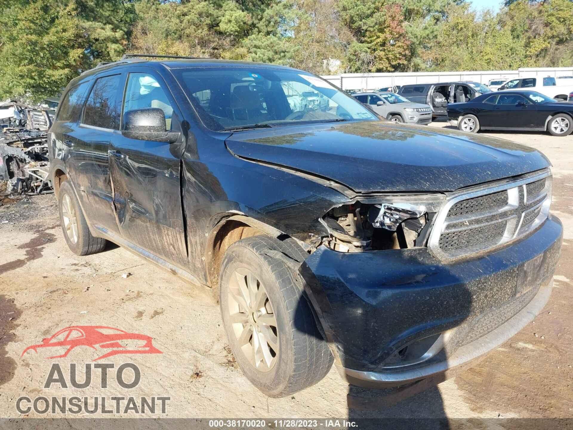 DODGE DURANGO 2017 - 1C4RDJAG4HC773884