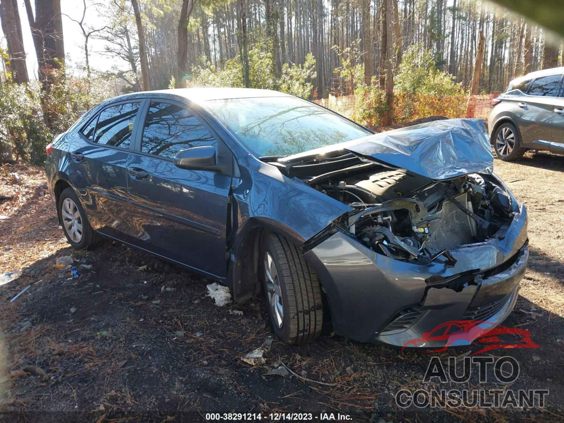 TOYOTA COROLLA 2016 - 2T1BURHE5GC700050