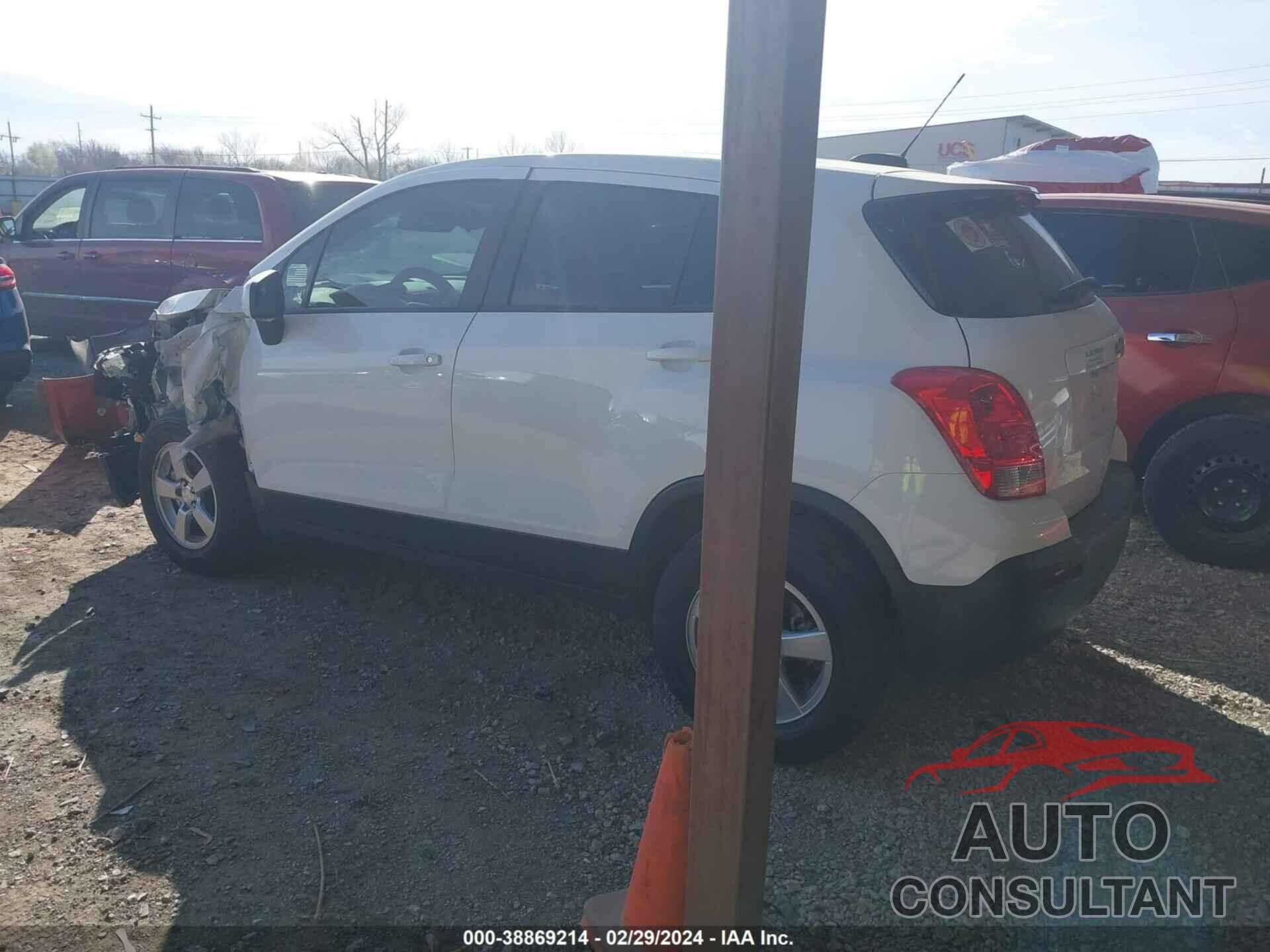 CHEVROLET TRAX 2016 - 3GNCJNSB8GL129131