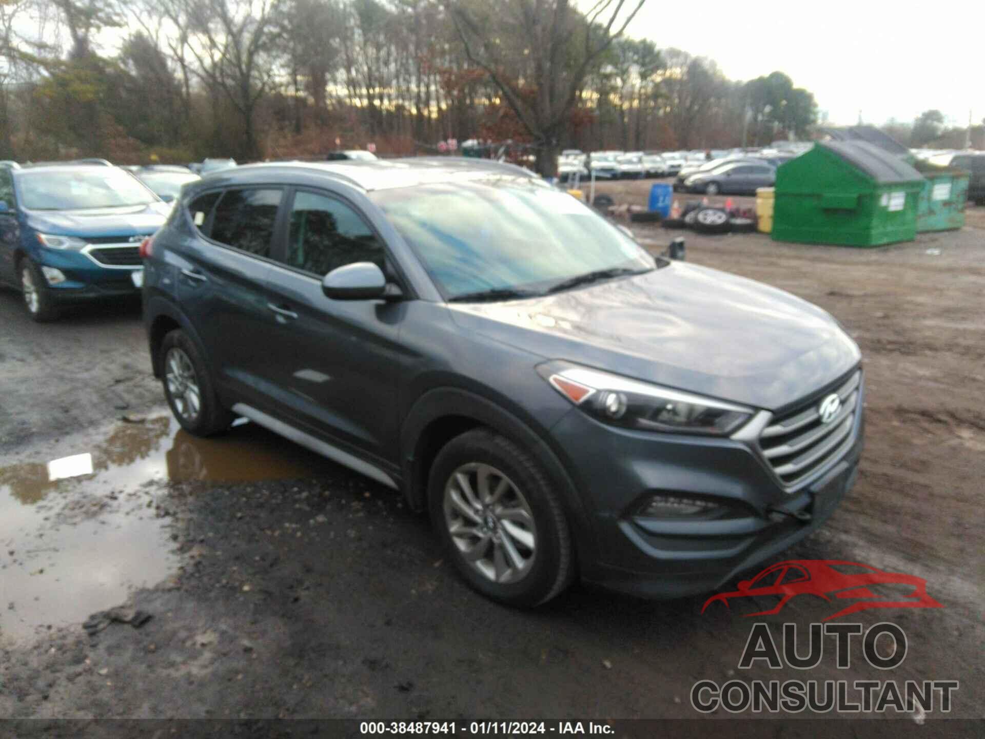 HYUNDAI TUCSON 2017 - KM8J3CA45HU547327