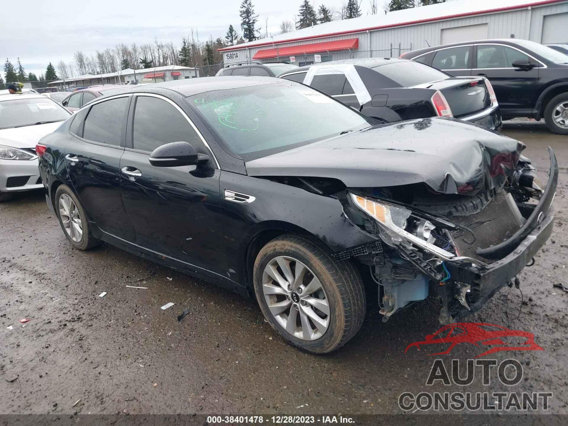 KIA OPTIMA 2018 - 5XXGT4L36JG255836
