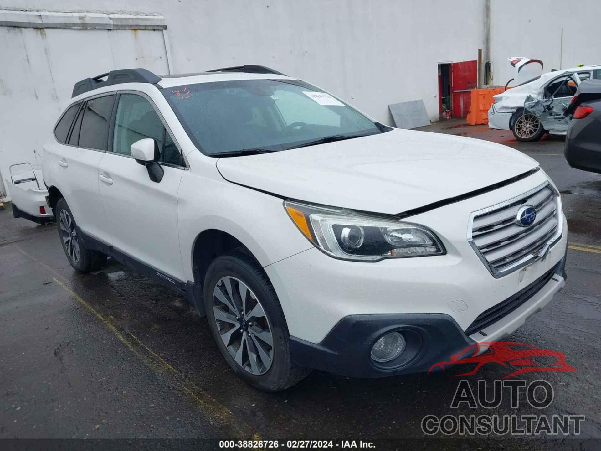SUBARU OUTBACK 2017 - 4S4BSANC8H3247347