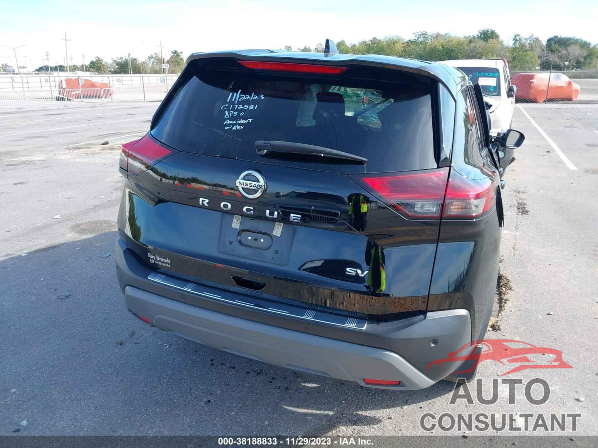 NISSAN ROGUE 2021 - 5N1AT3BA8MC839431