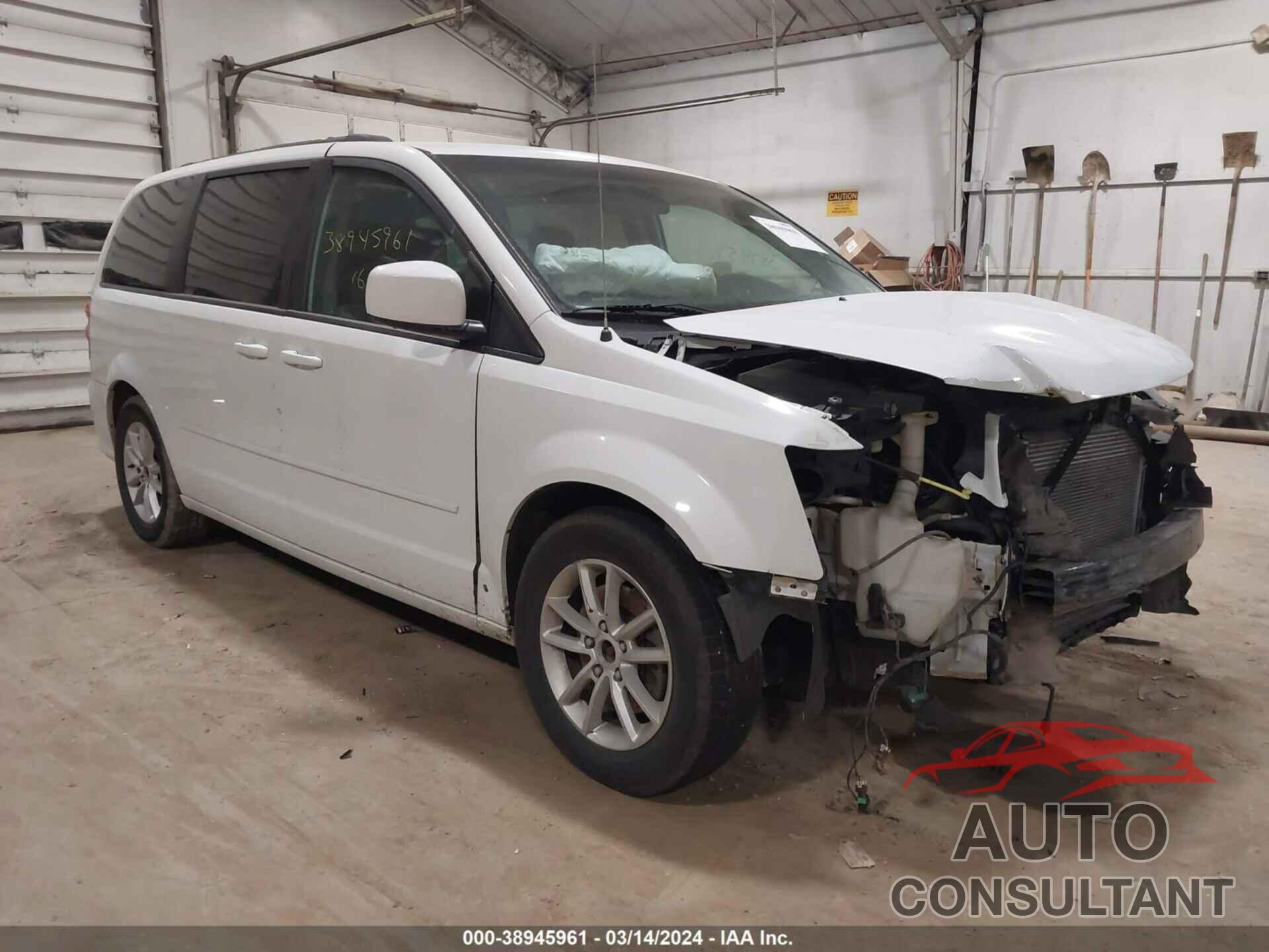 DODGE GRAND CARAVAN 2016 - 2C4RDGCG7GR328836