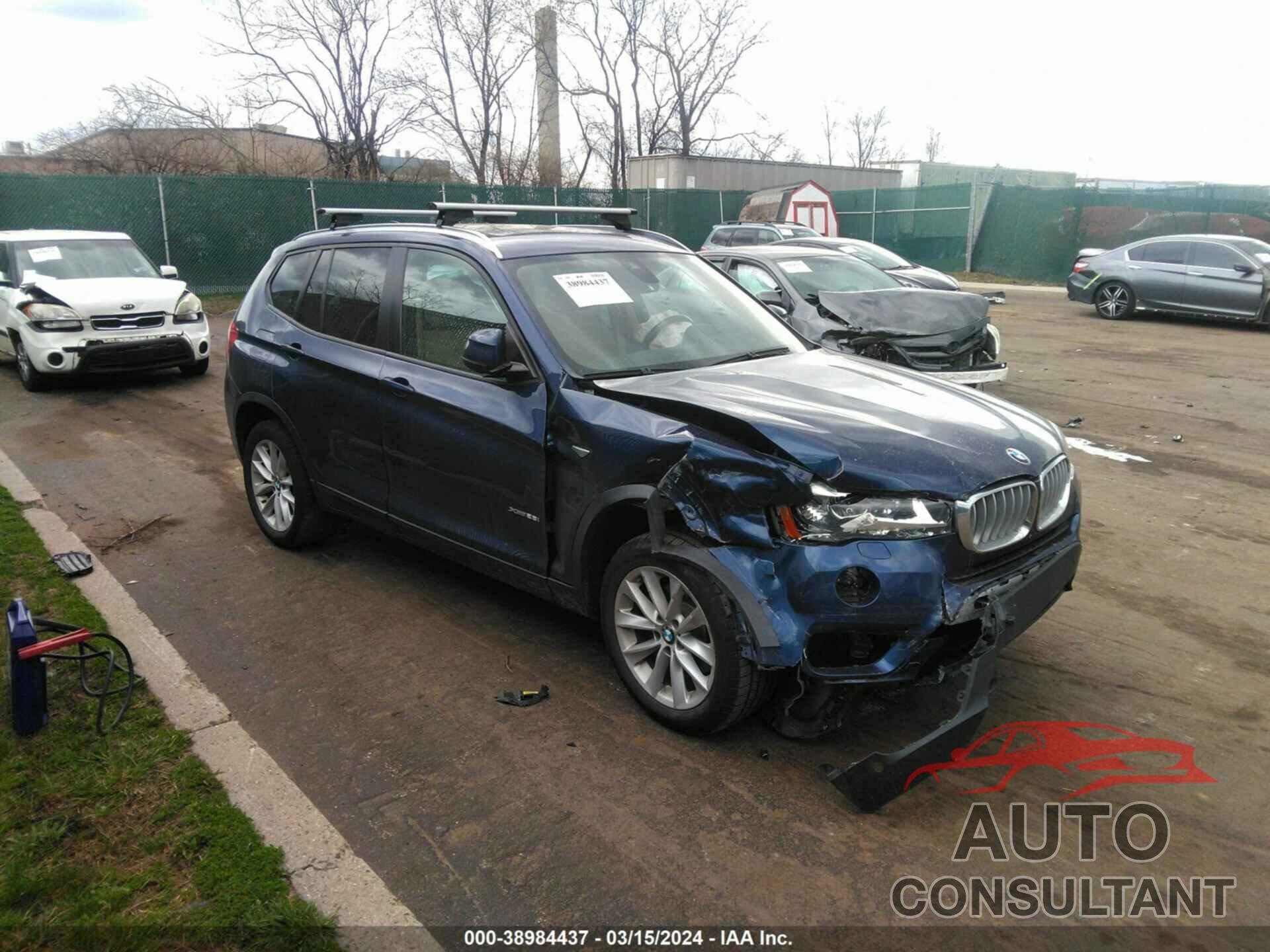 BMW X3 2017 - 5UXWX9C39H0W70897