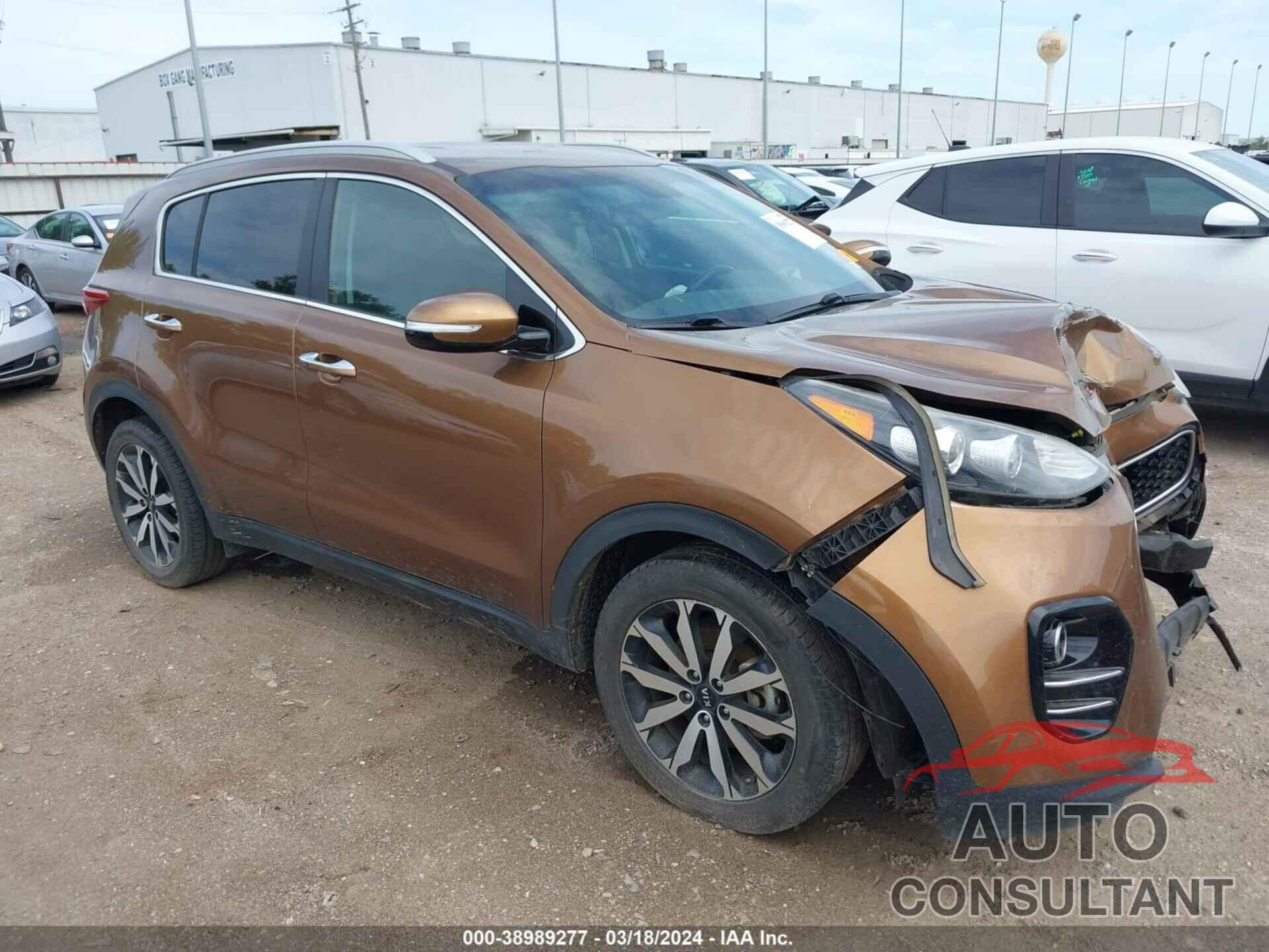 KIA SPORTAGE 2018 - KNDPN3AC3J7355893