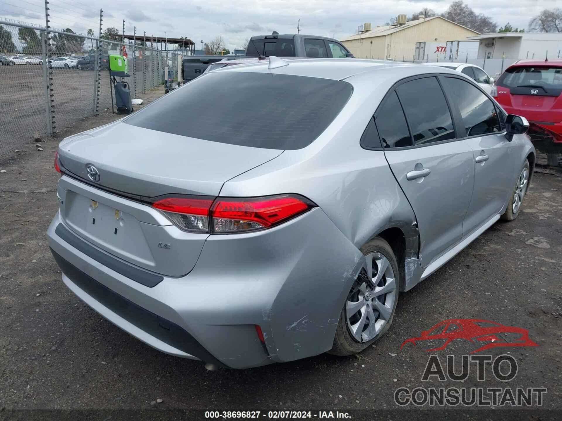 TOYOTA COROLLA 2022 - JTDEPMAEXNJ226812