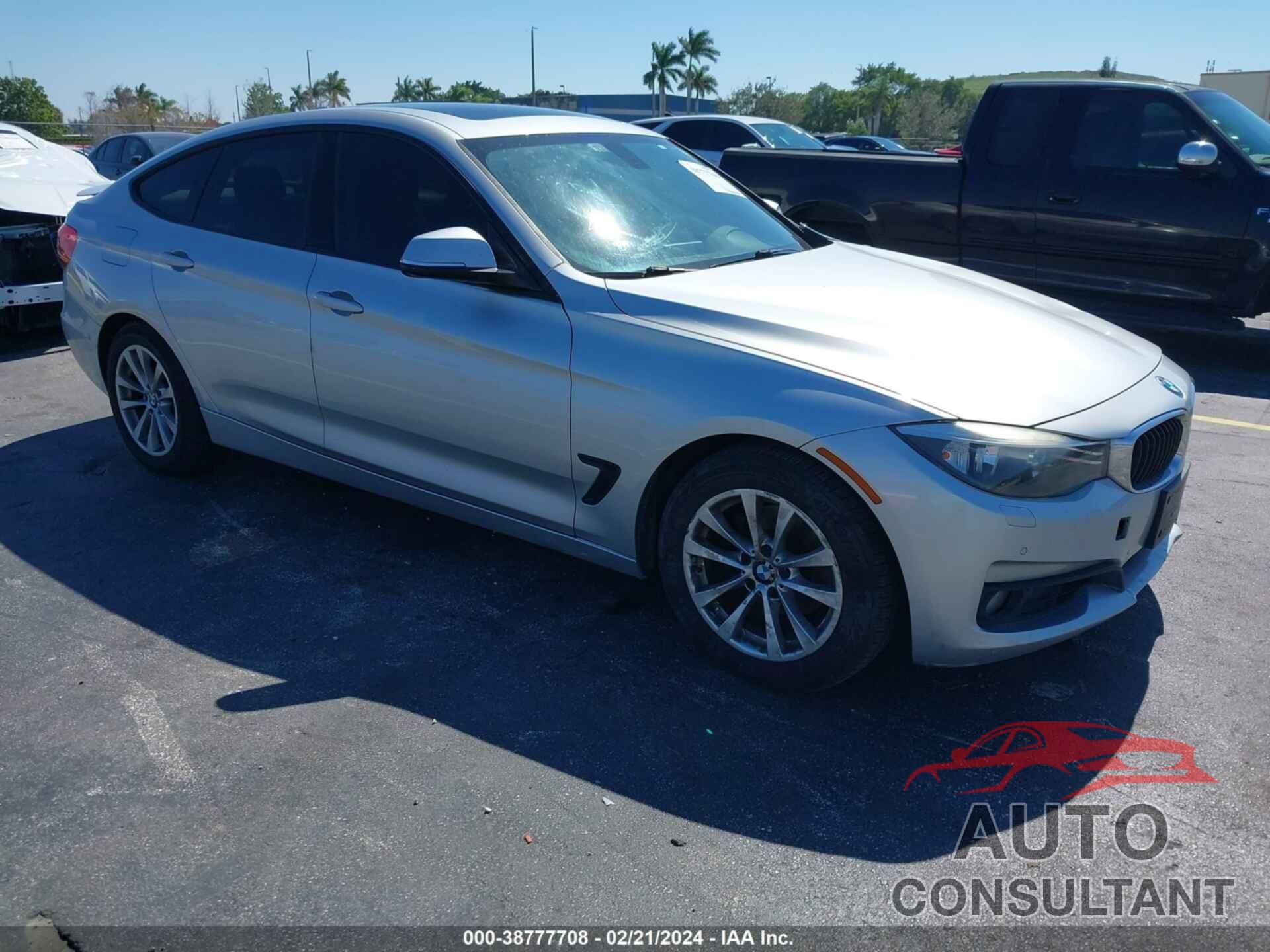BMW 328I GRAN TURISMO 2014 - WBA3X5C50ED559560