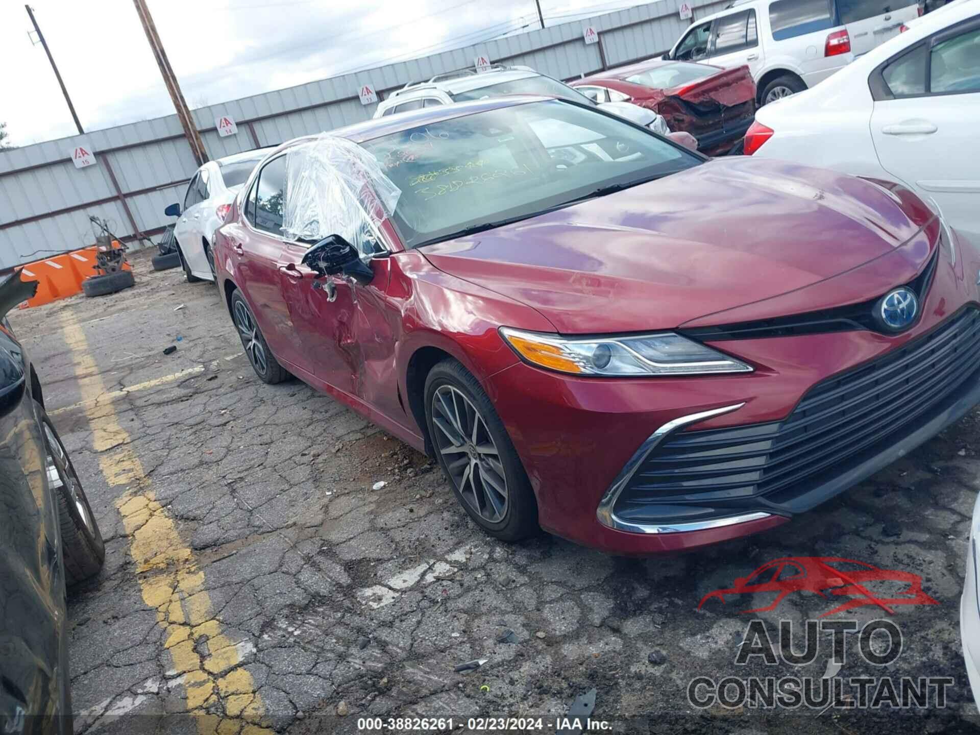 TOYOTA CAMRY 2022 - 4T1F31AK0NU575606