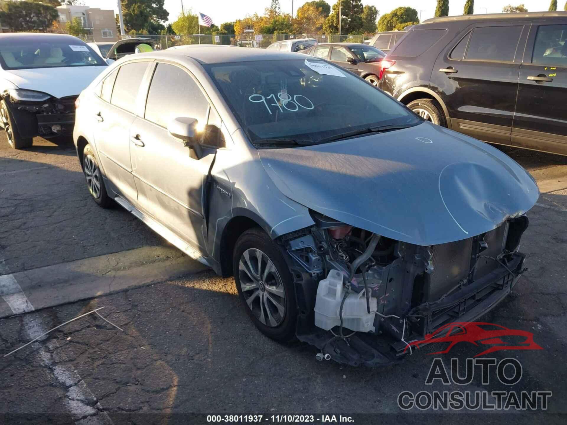 TOYOTA COROLLA 2020 - JTDEBRBE7LJ020984
