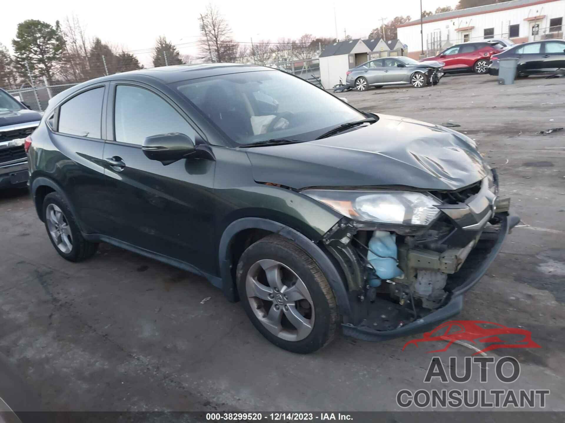 HONDA HR-V 2016 - 3CZRU6H52GM720495