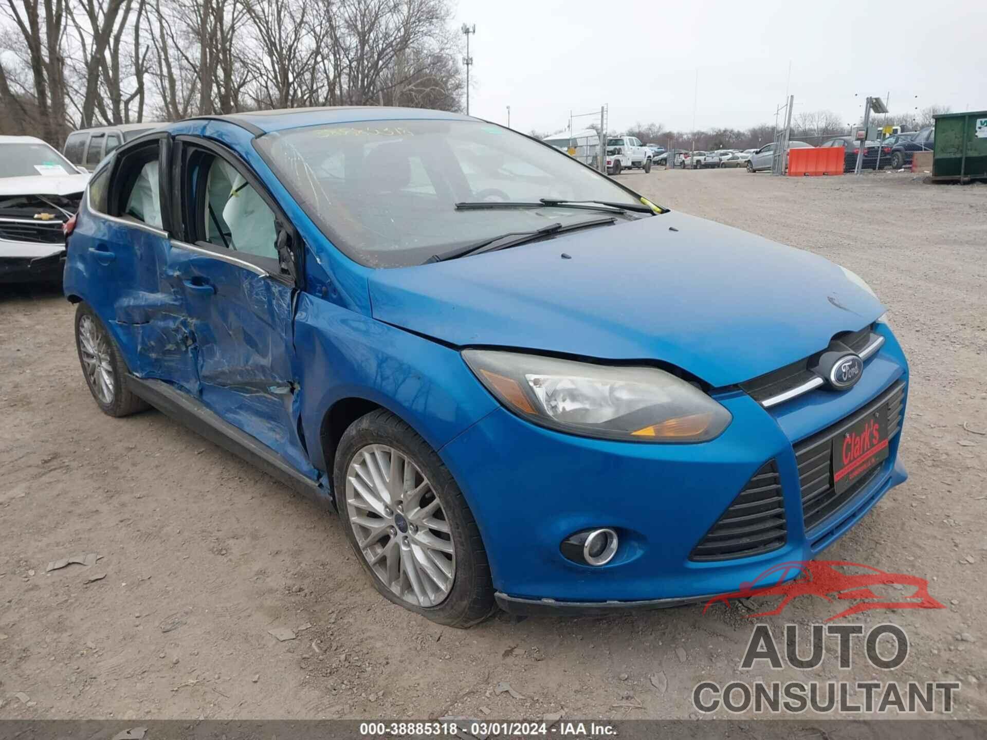 FORD FOCUS 2013 - 1FADP3N2XDL143685