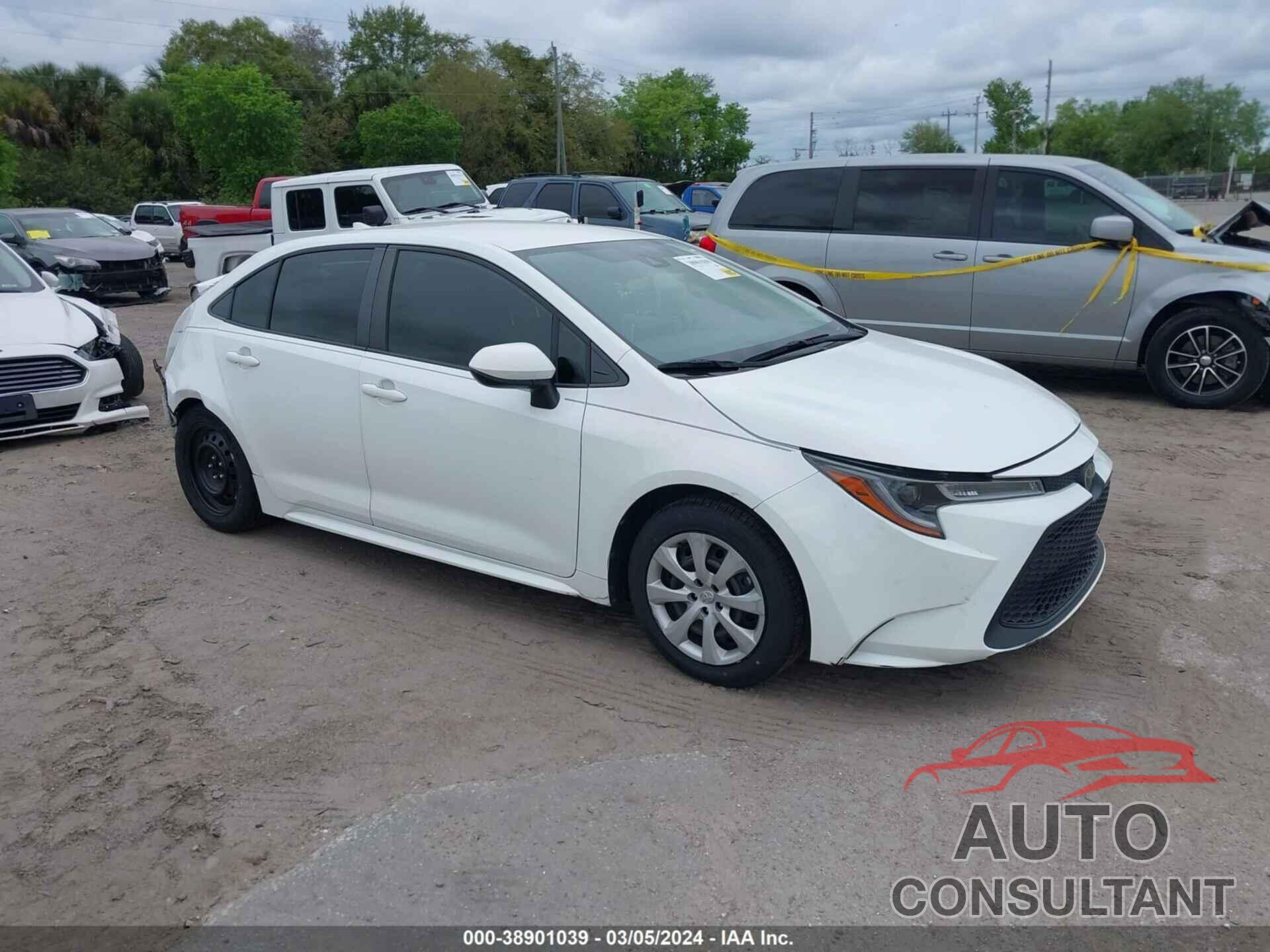 TOYOTA COROLLA 2020 - JTDEPRAE7LJ067984