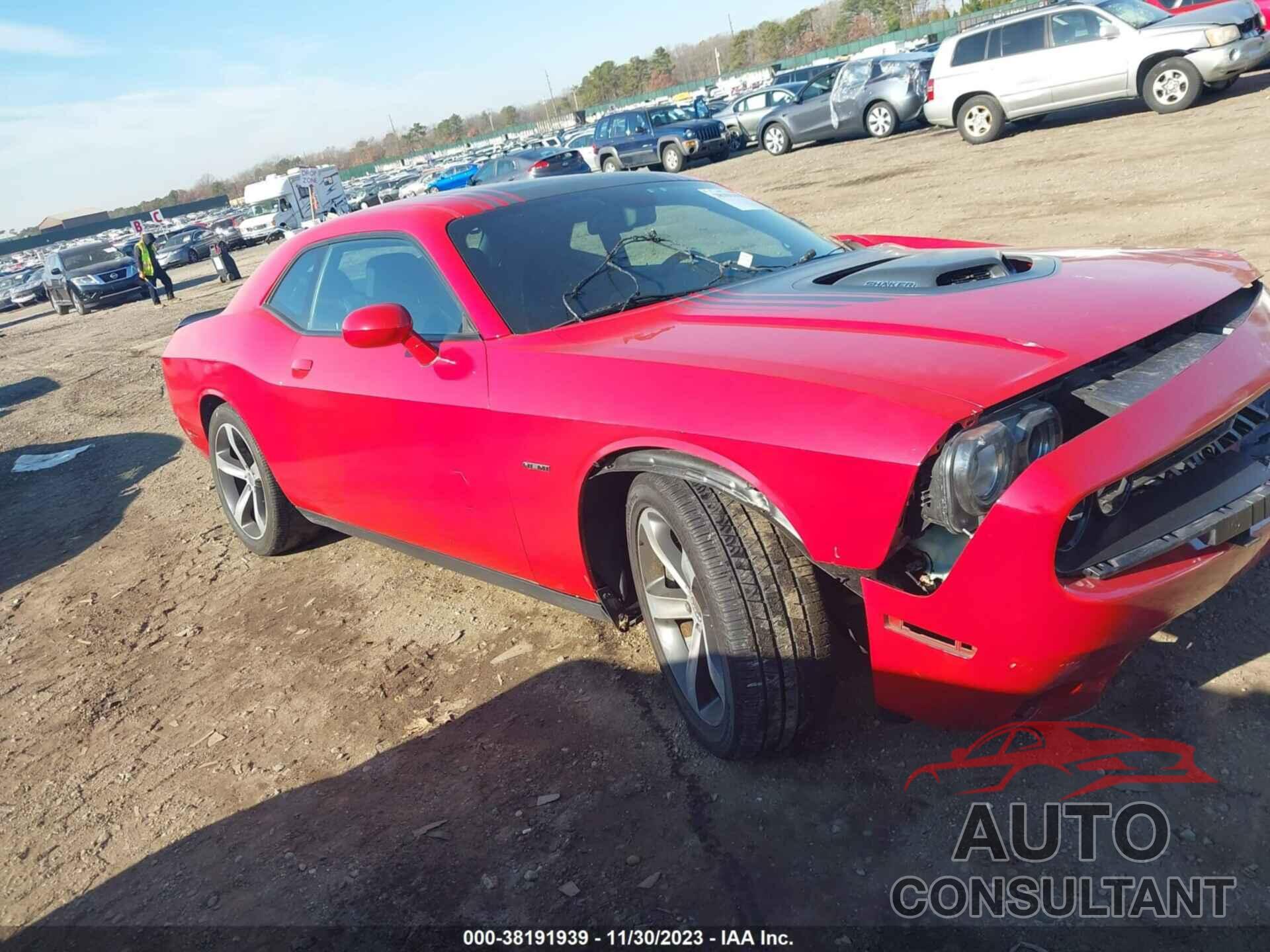 DODGE CHALLENGER 2016 - 2C3CDZBT5GH218040