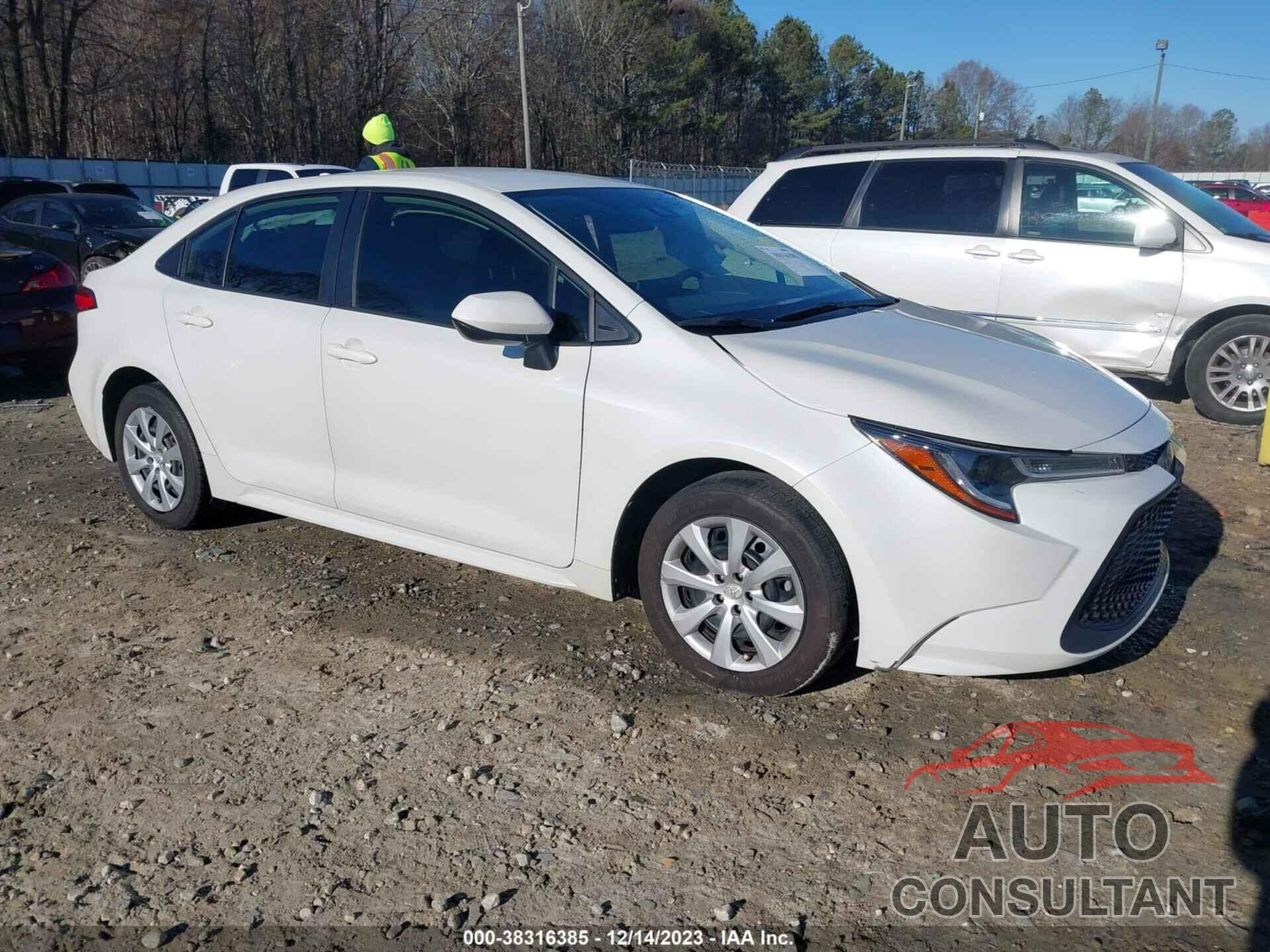 TOYOTA COROLLA 2021 - JTDEPMAE8MJ138615