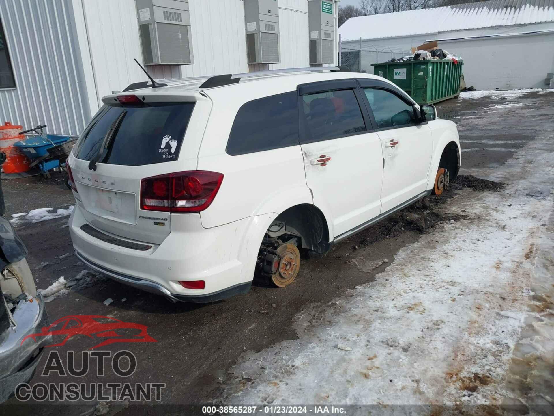 DODGE JOURNEY 2017 - 3C4PDCGG3HT617849